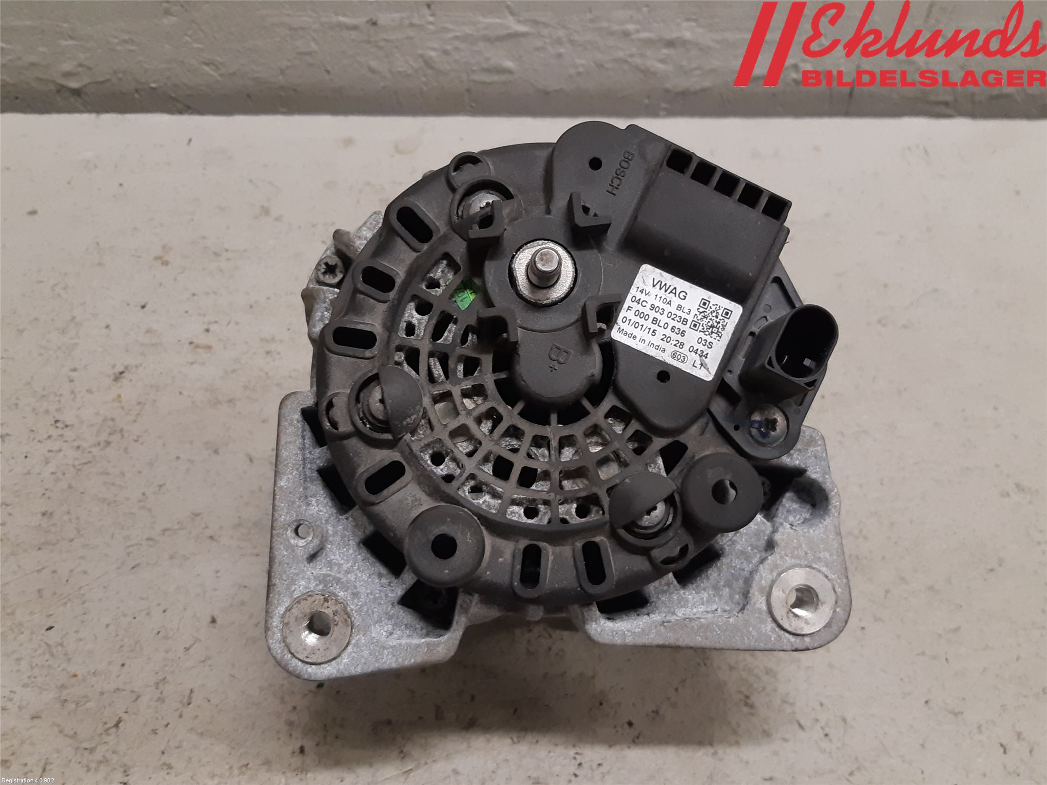 Volkswagen VW UP! / E-UP! Generator