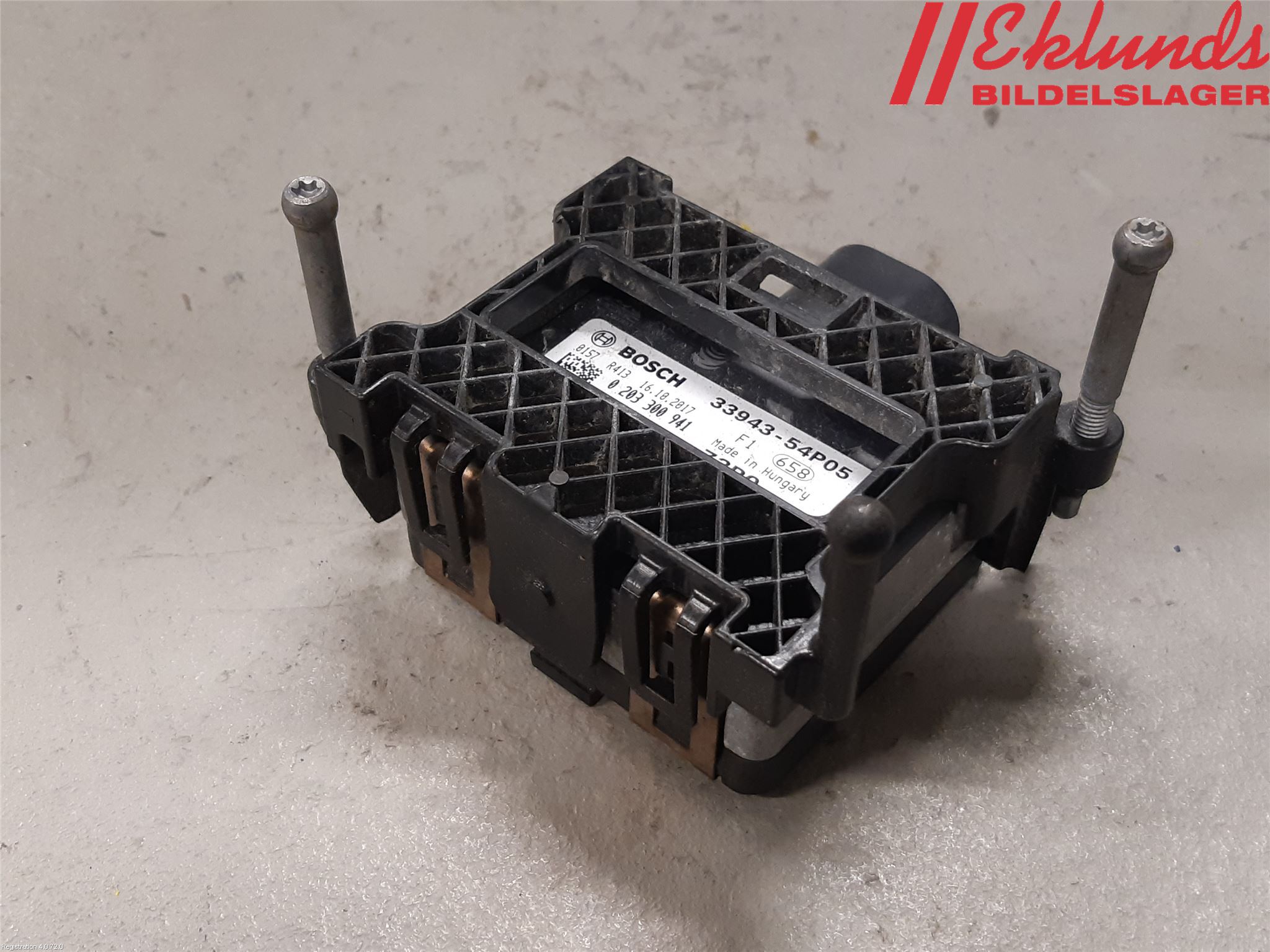 Suzuki VITARA 15- Sensor Aktivt Kollisionsskydd