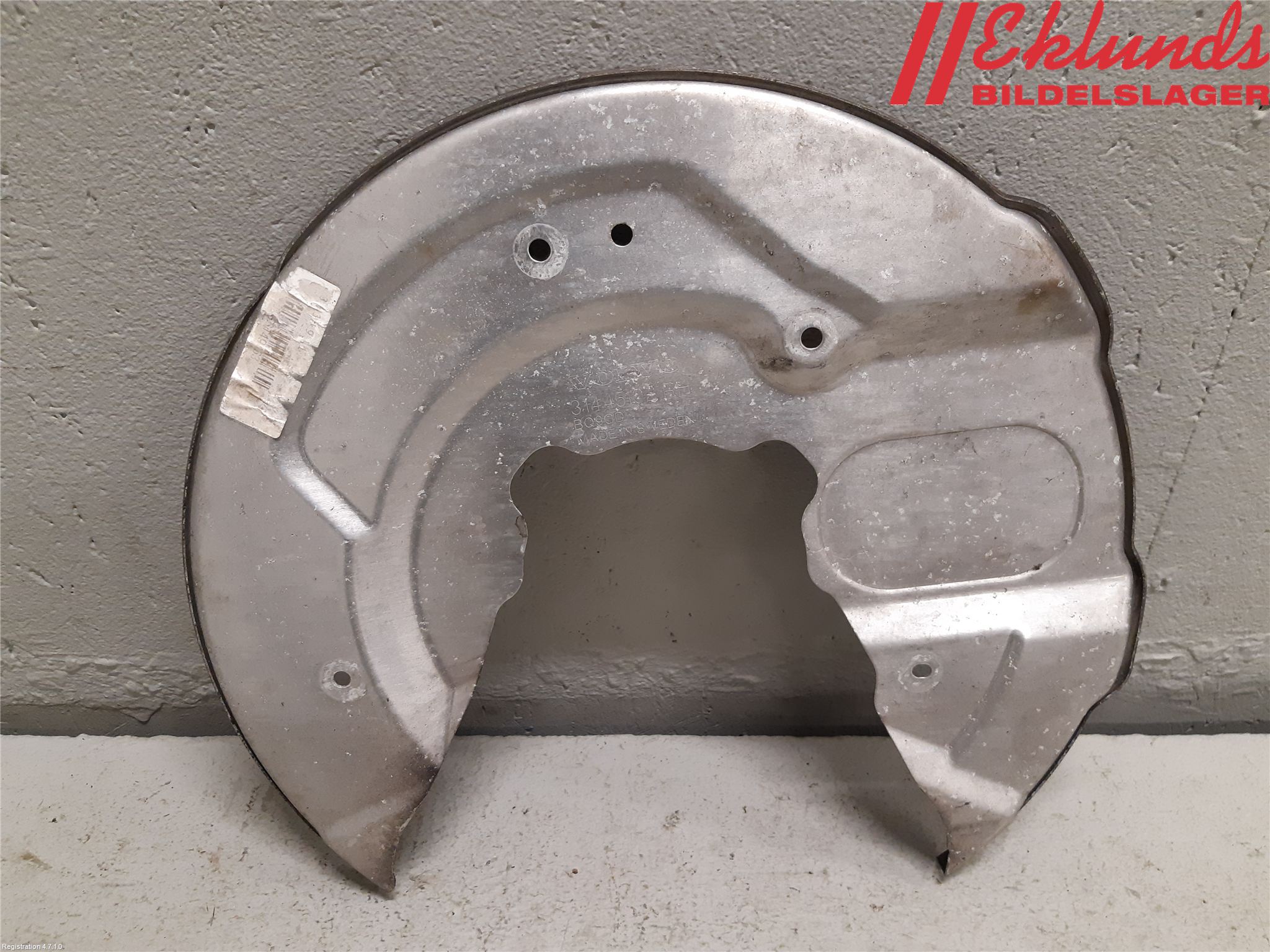 Volvo XC90/RECHARGE 16- Bromssköld Fram