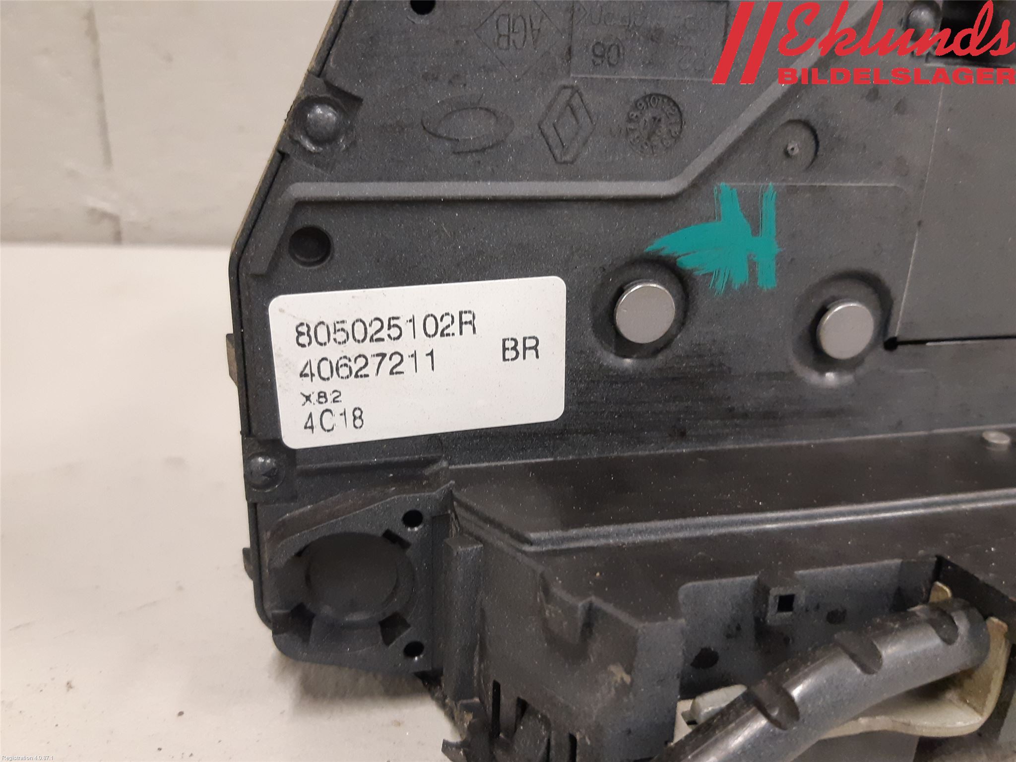 Renault TRAFIC/E-TECH 15- Låskista-Dörrlås