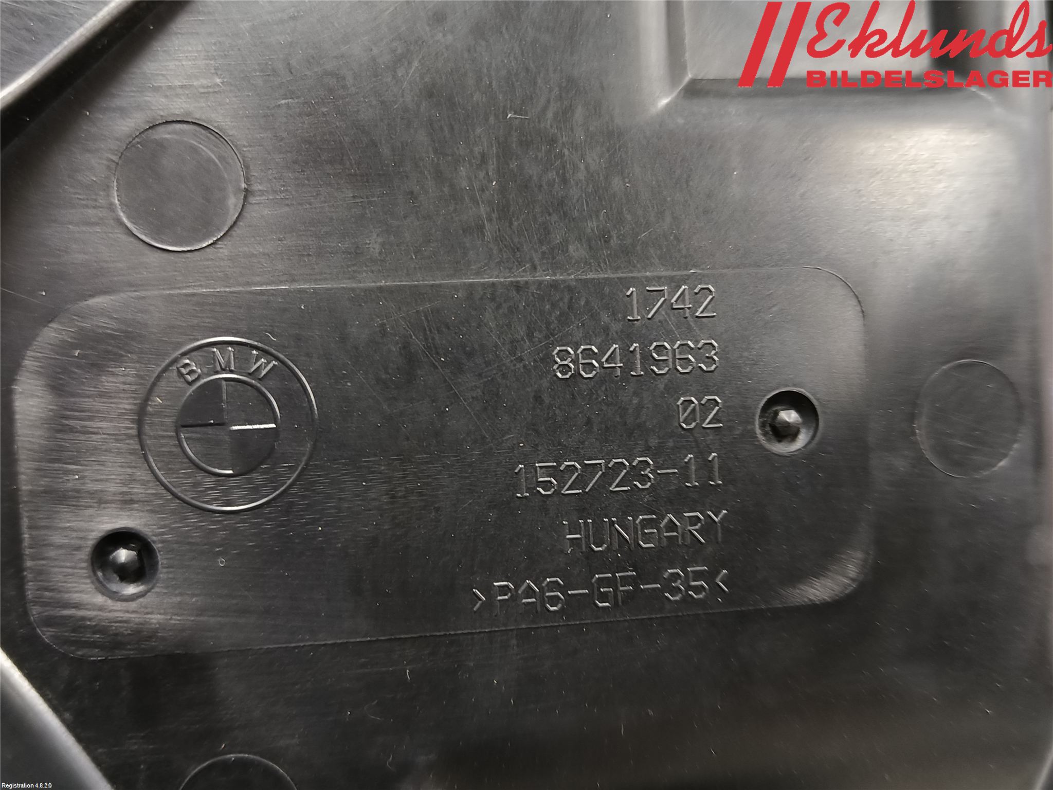 BMW 3 F30/F31/F80 12-19 Kylfläkt El