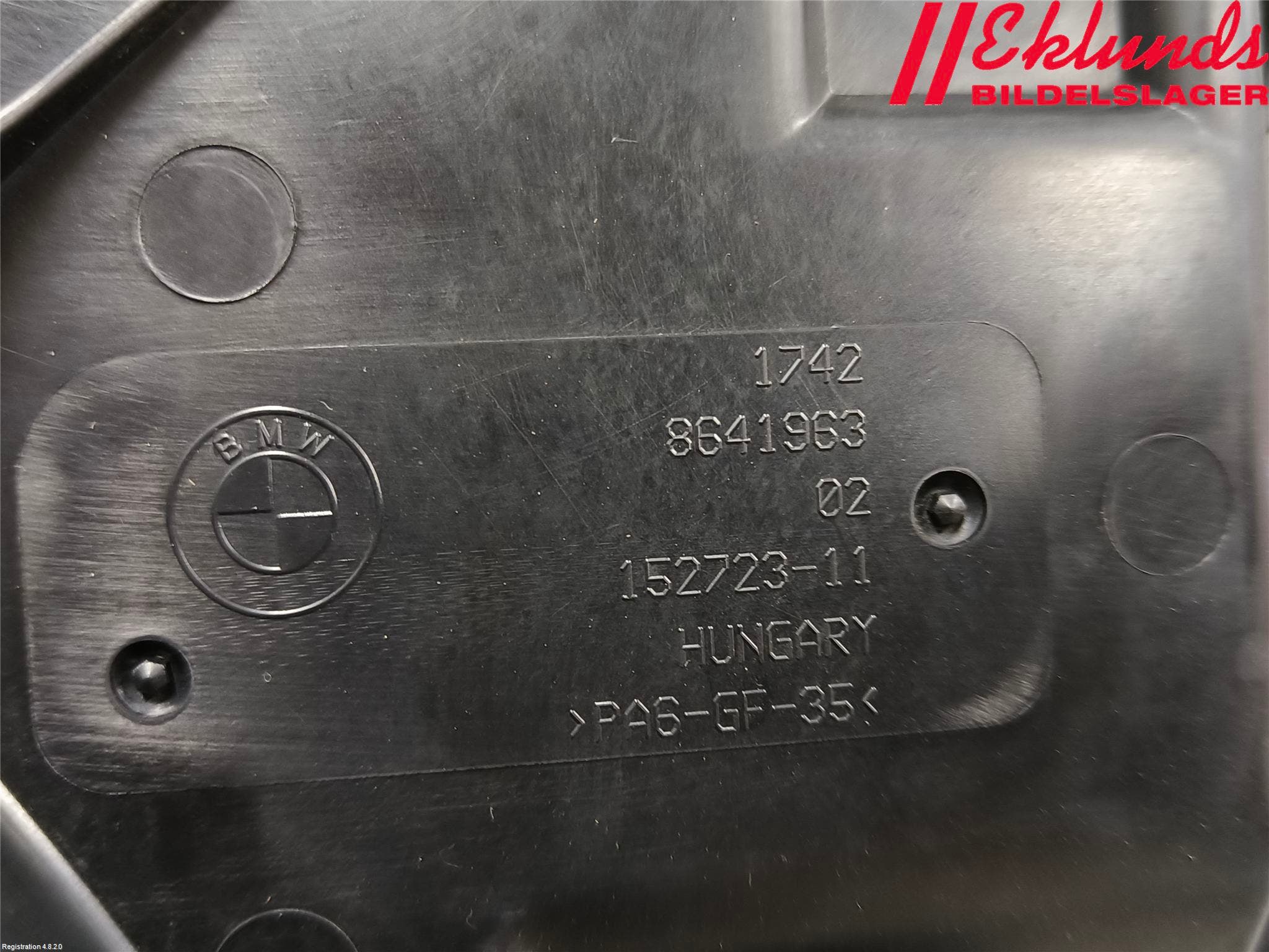 BMW 3 F30/F31/F80 12-19 Kylfläkt El