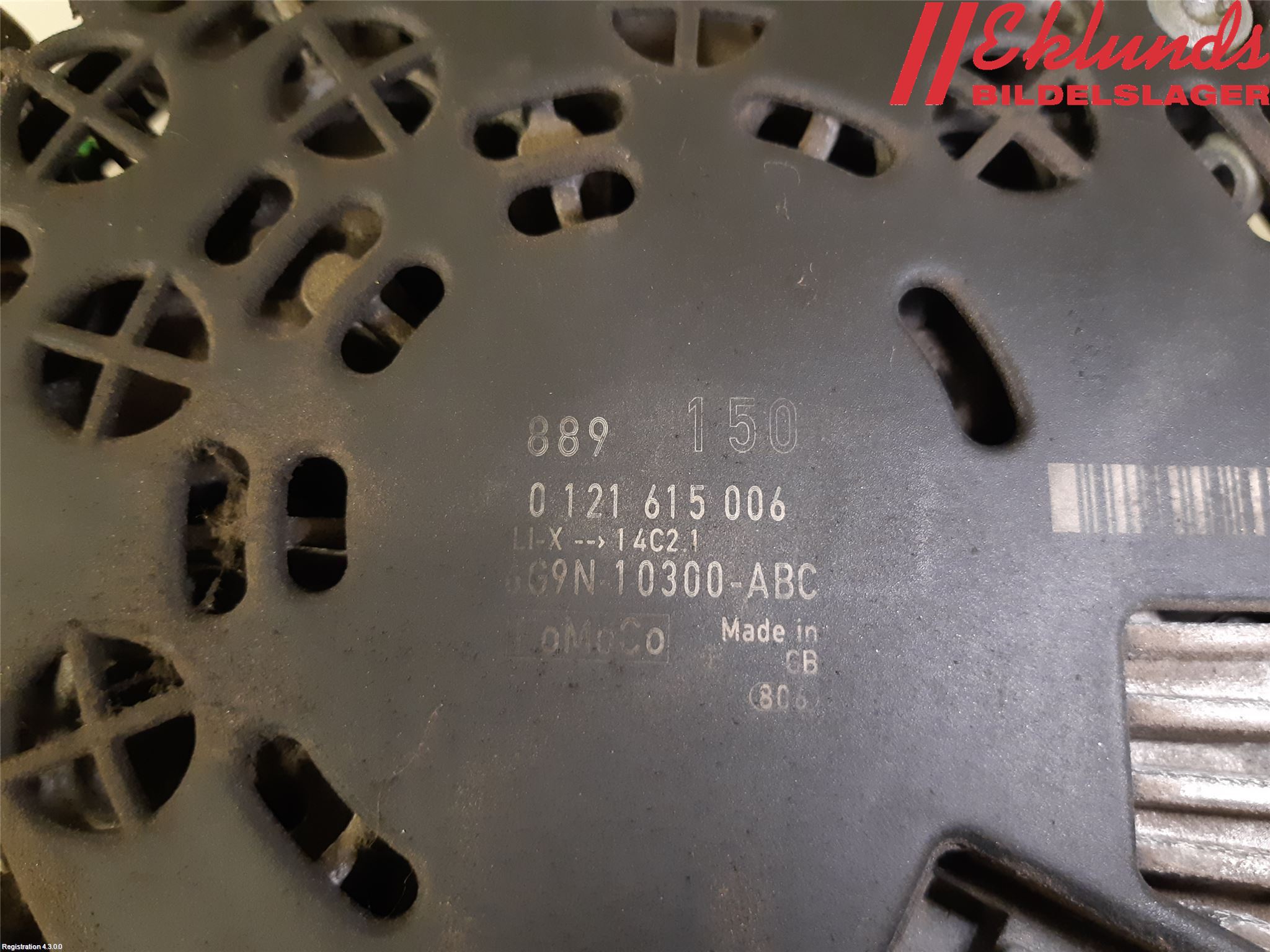 Volvo V70 08-13 Generator