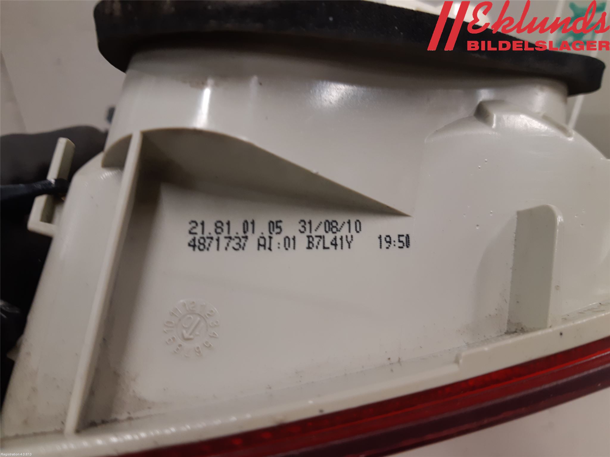 BMW 3 E90/91 SED/TOU 05-12 Bakljus Vänster