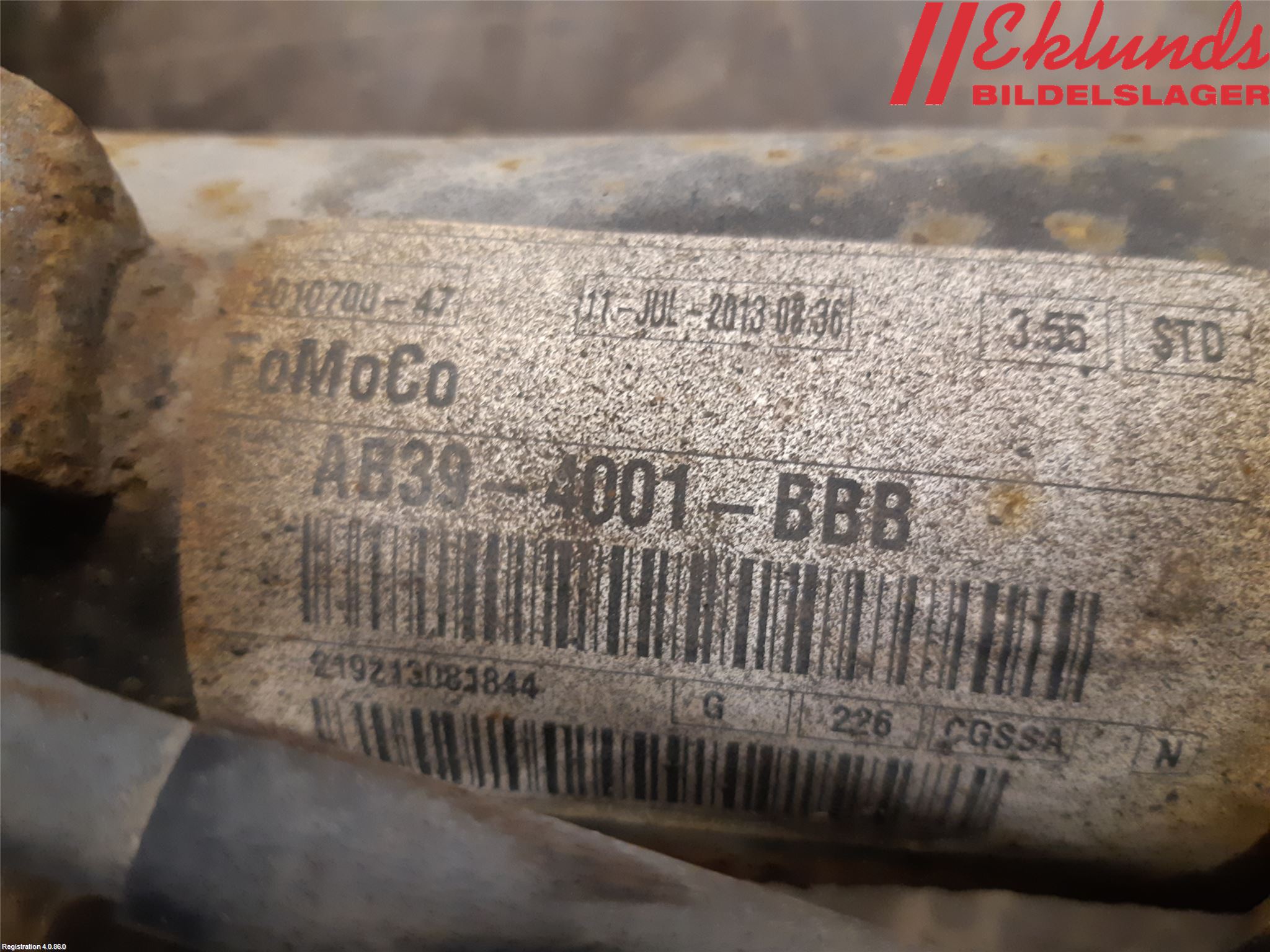 Ford RANGER EU 12-23 Bakaxel