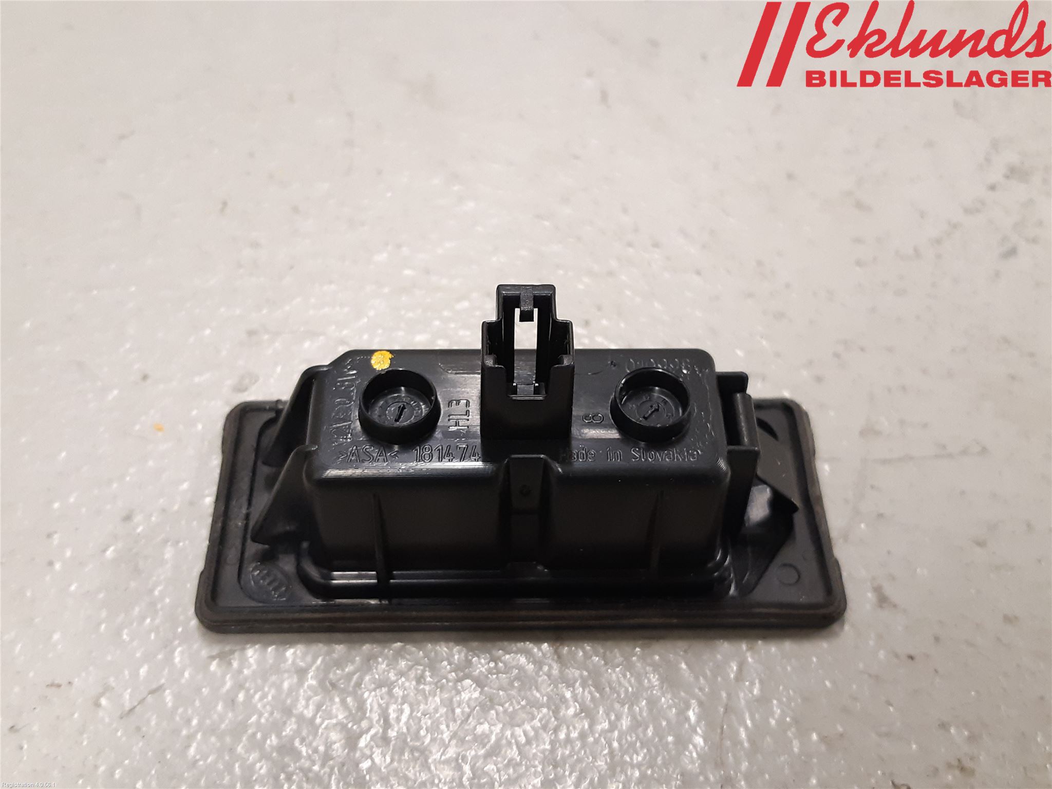 Audi A6/S6 4G 11-18 Skylt Belysning