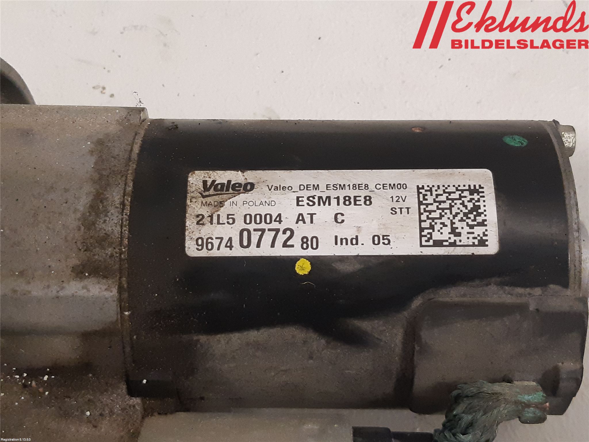 Citroen C4 II 11-18 Startmotor