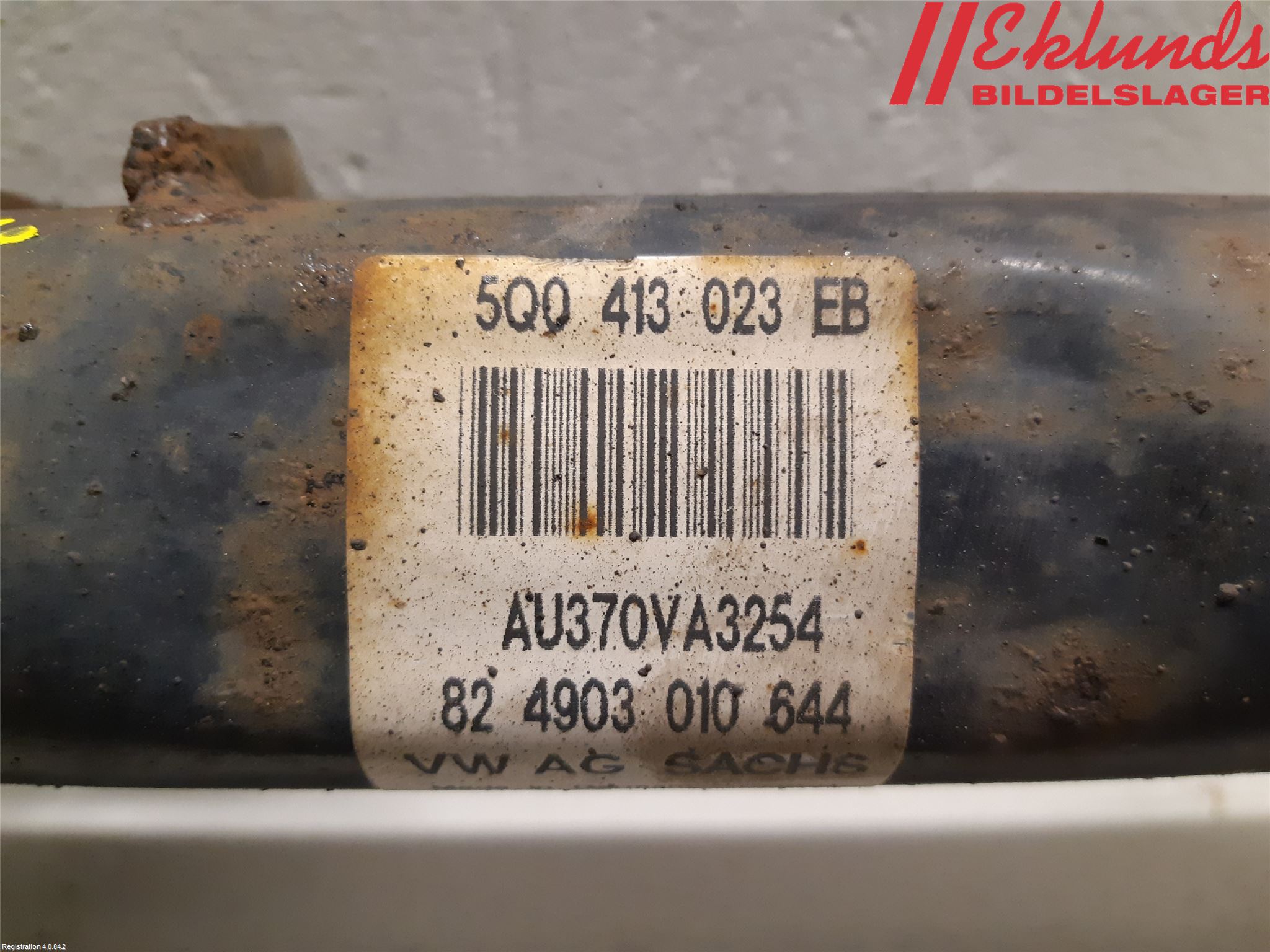 Audi A3/S3 8V 13-20 Fjäderben Fram Vänster