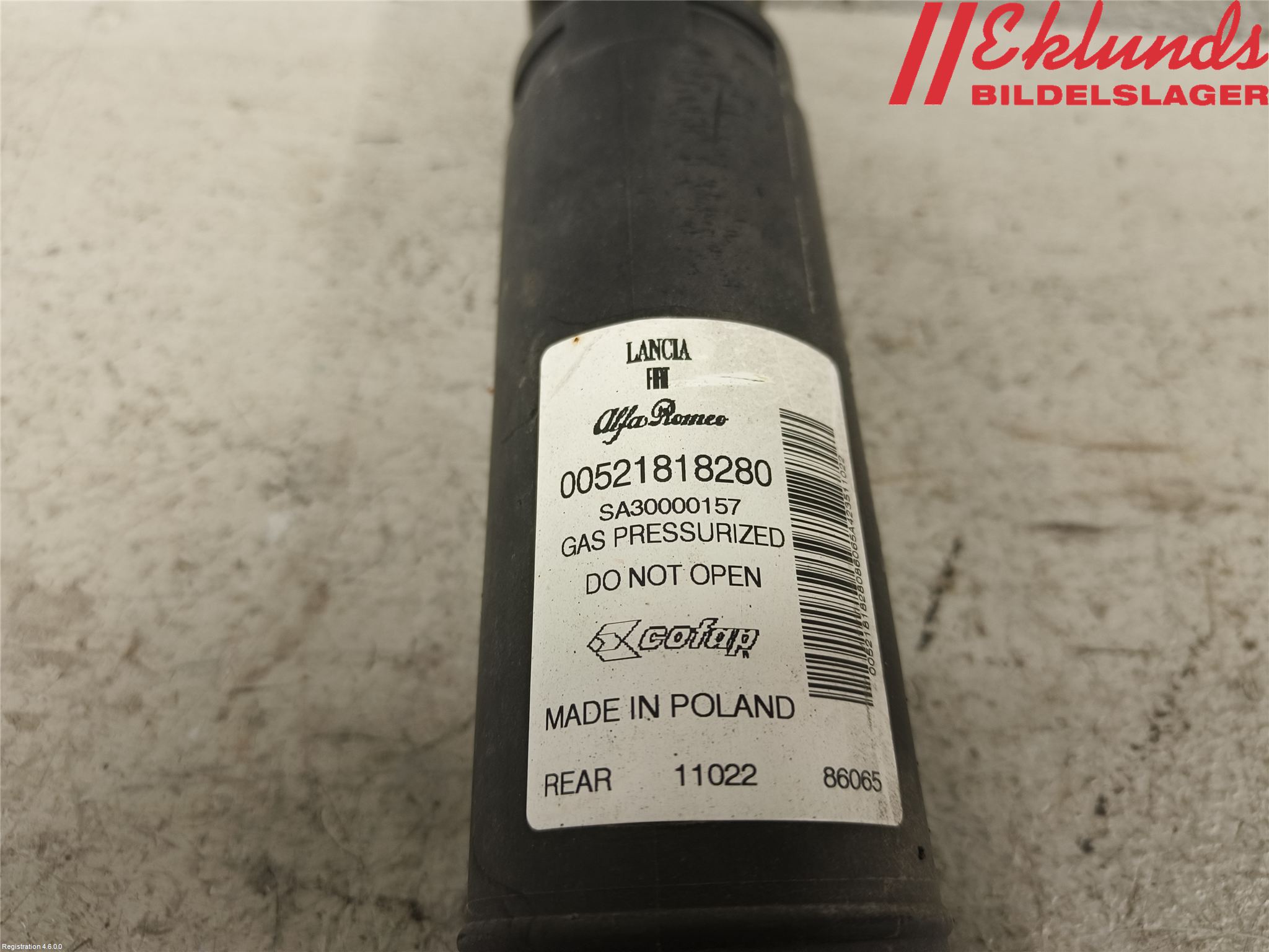 Fiat 500e 20- Stötdämpare Bak