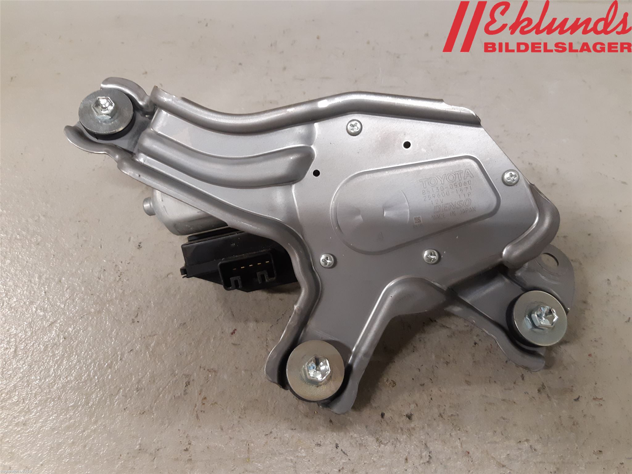 Toyota AVENSIS 09-15 Torkarmotor Baklucka