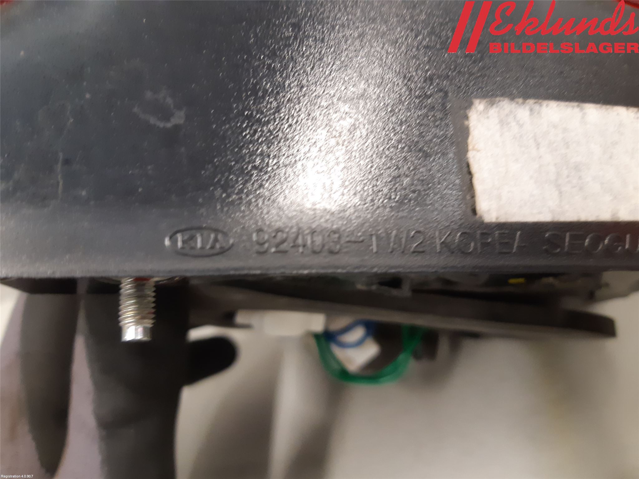 Kia RIO 12-16 Bakljus Lucka Vä