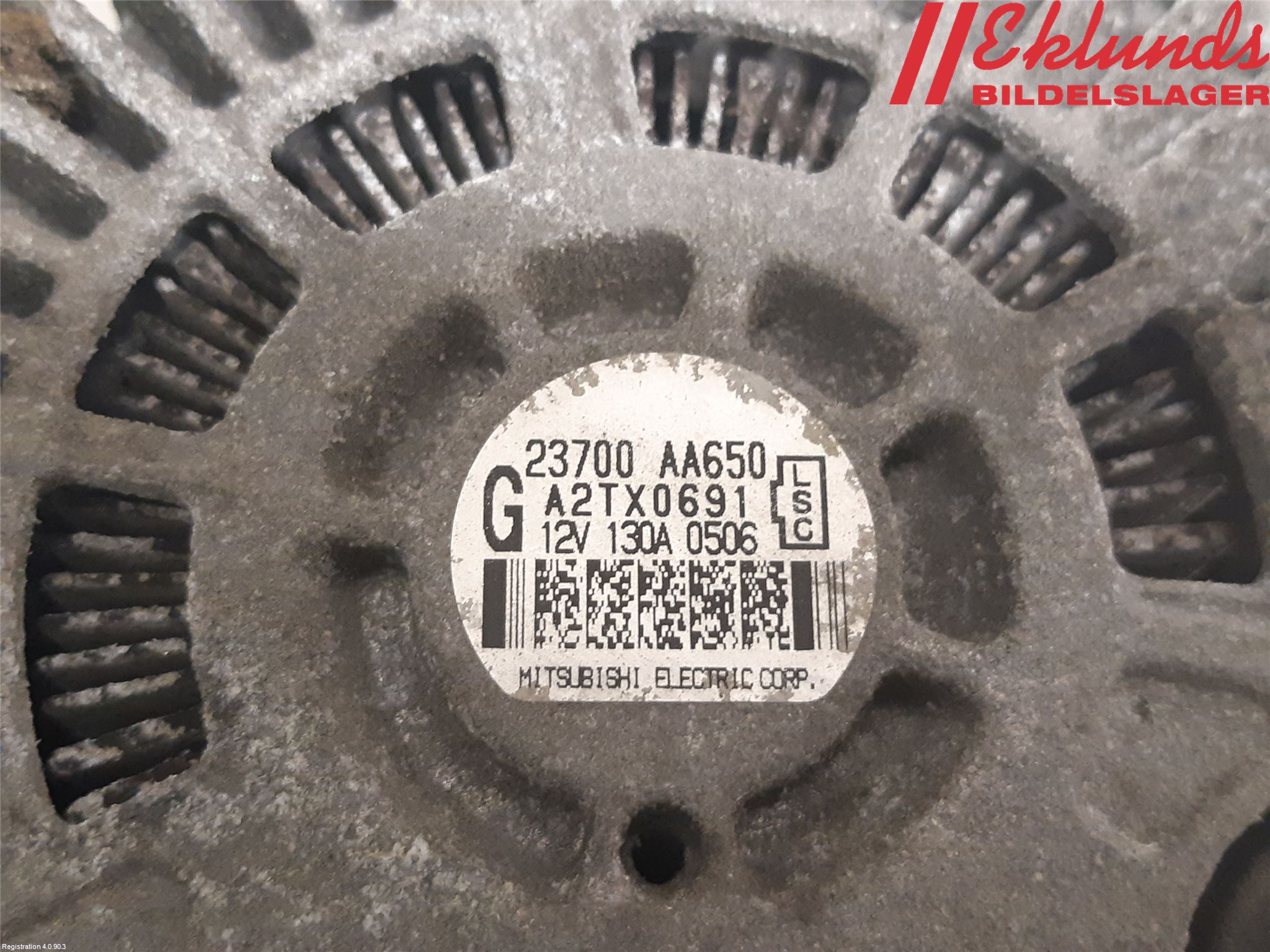 Subaru LEGACY 10-14 Generator