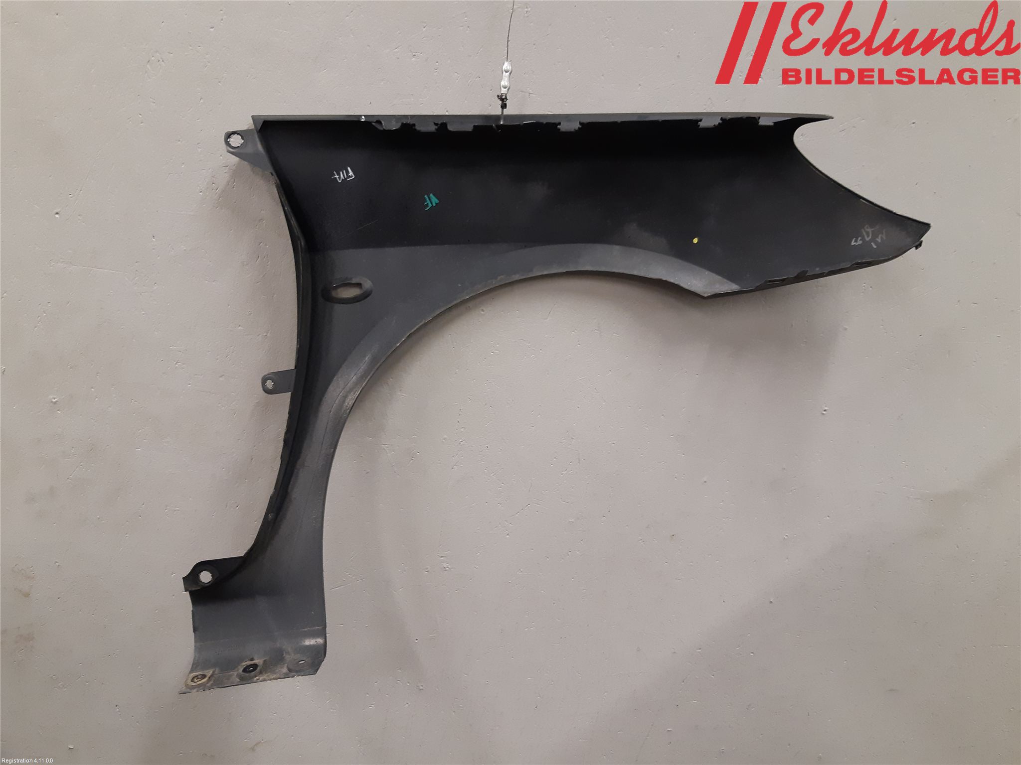 Peugeot 307     01-05 Skärm Fram Vänster