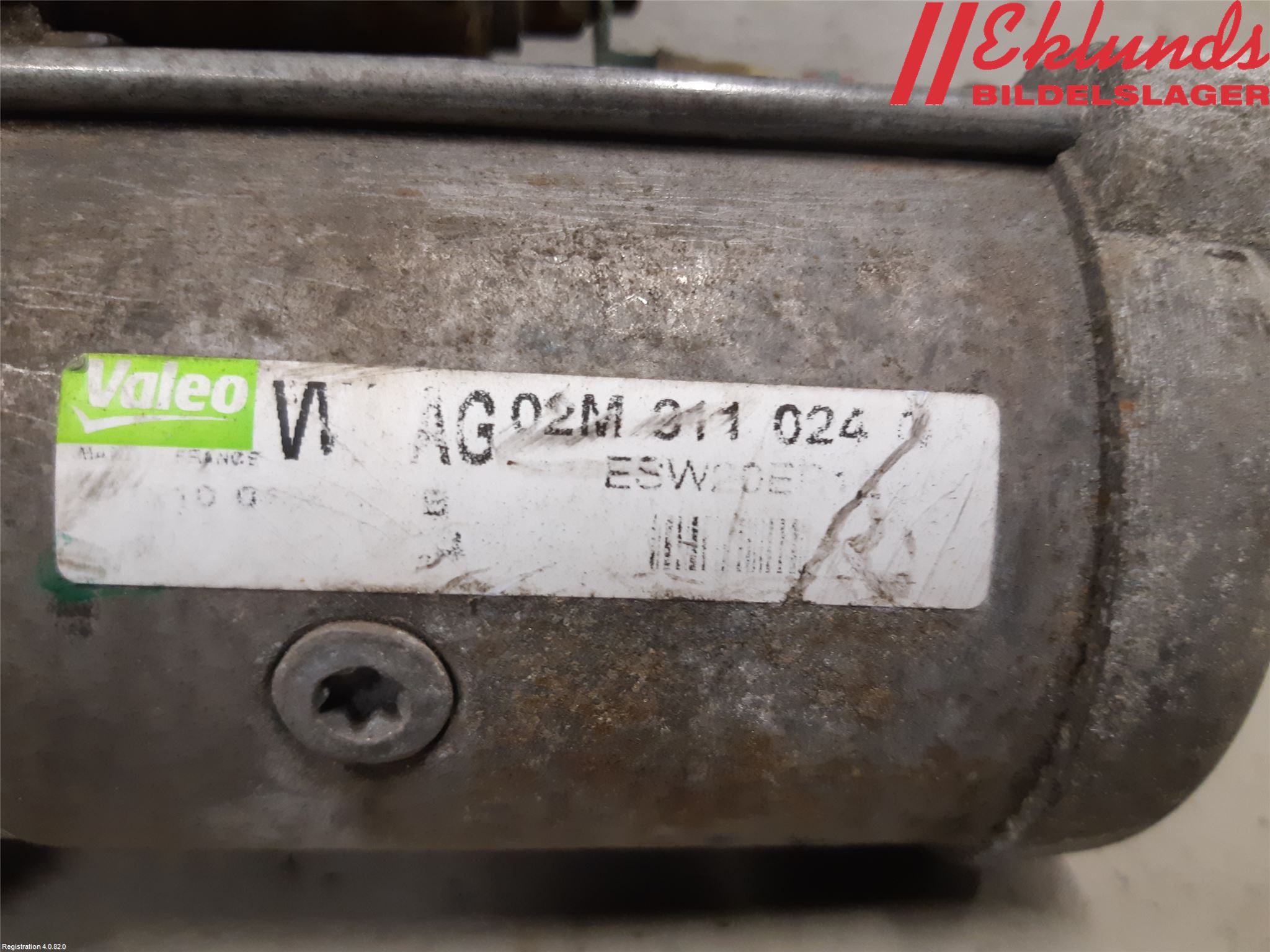 Volkswagen VW SHARAN 11- Startmotor Diesel