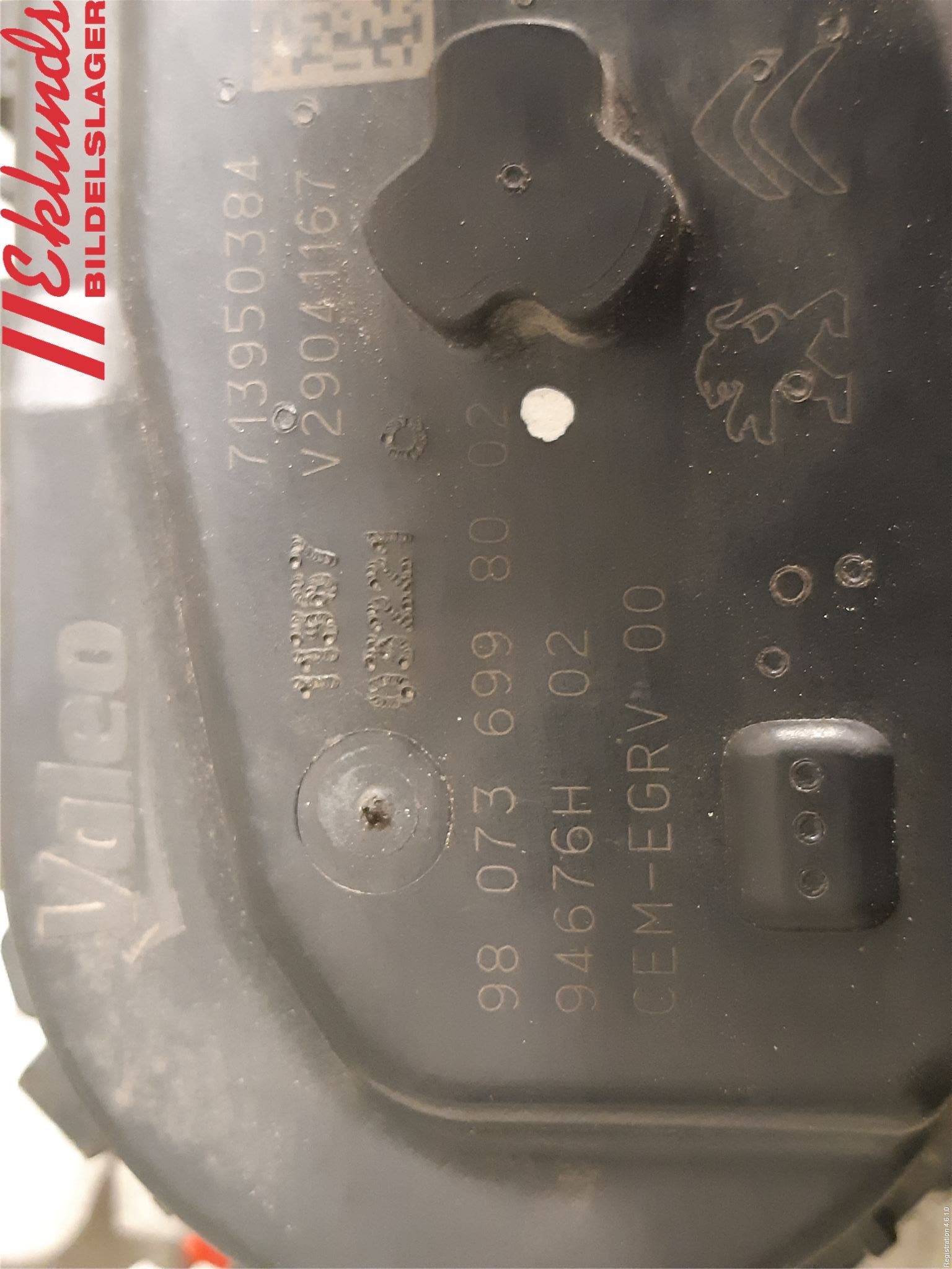 Citroen BERLINGO 08-18 Egr Ventil