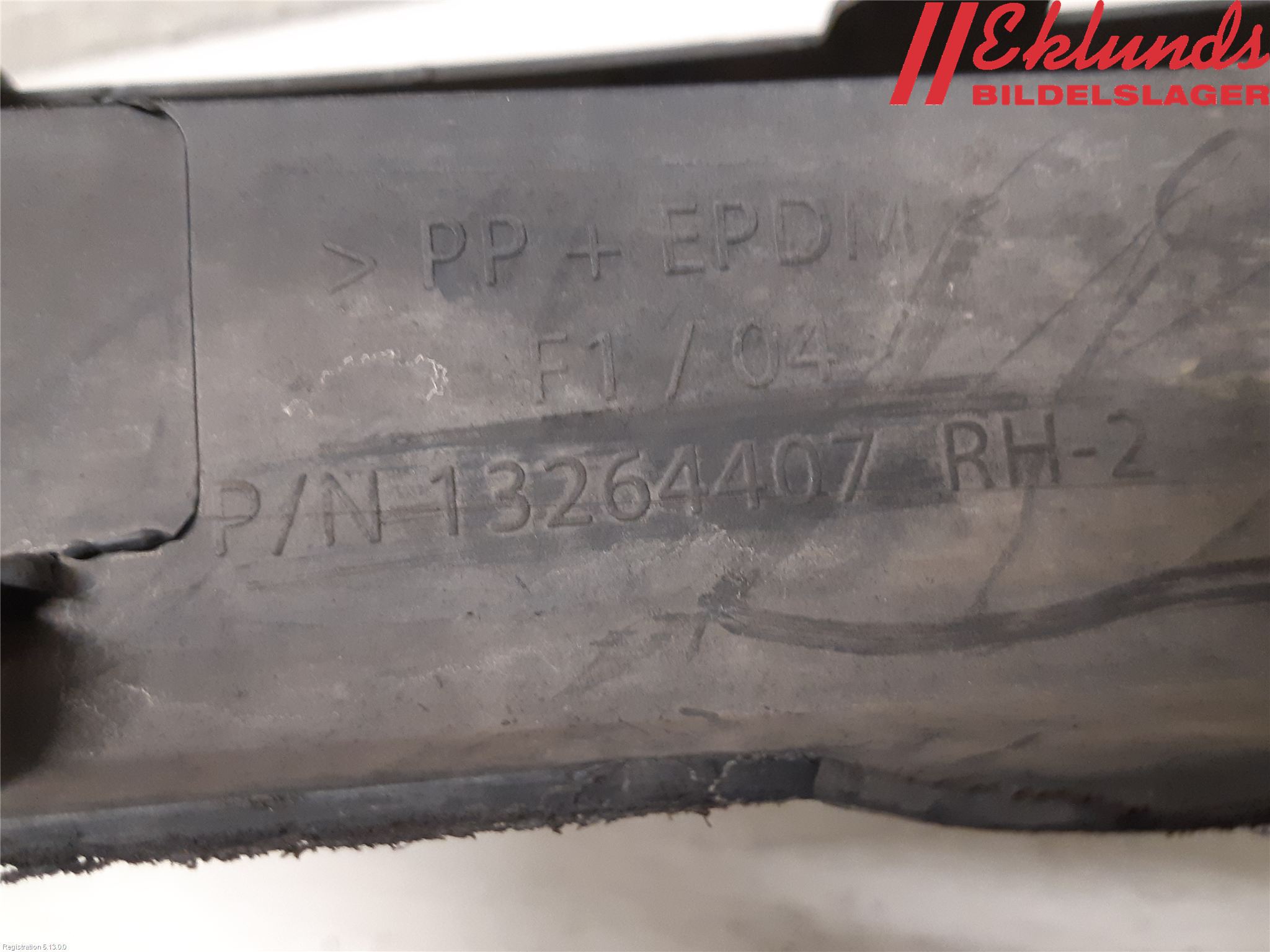 Opel ASTRA J 10-15 Spoiler Fram