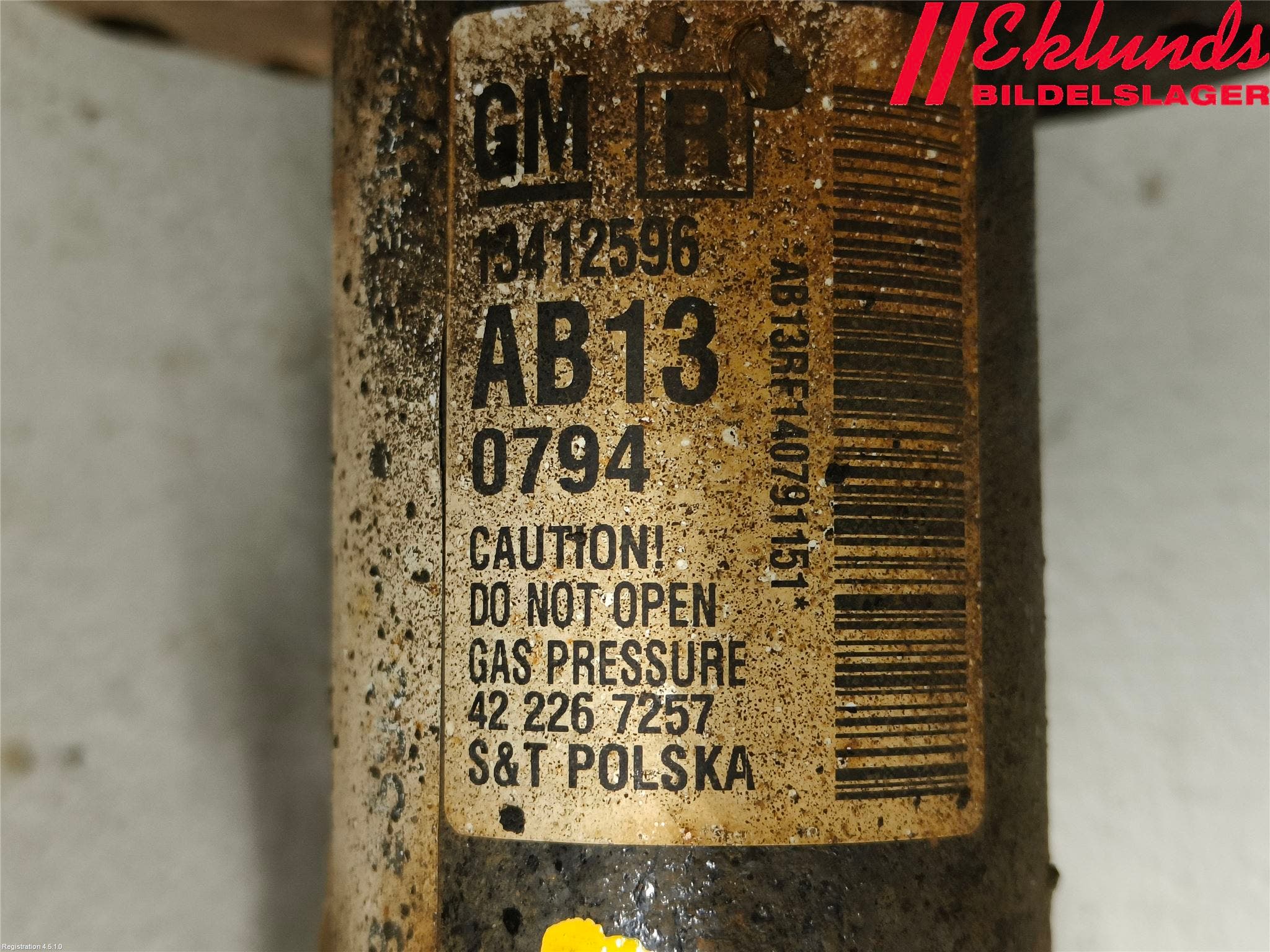 Opel ASTRA J 10-15 Fjäderben Fram Höger