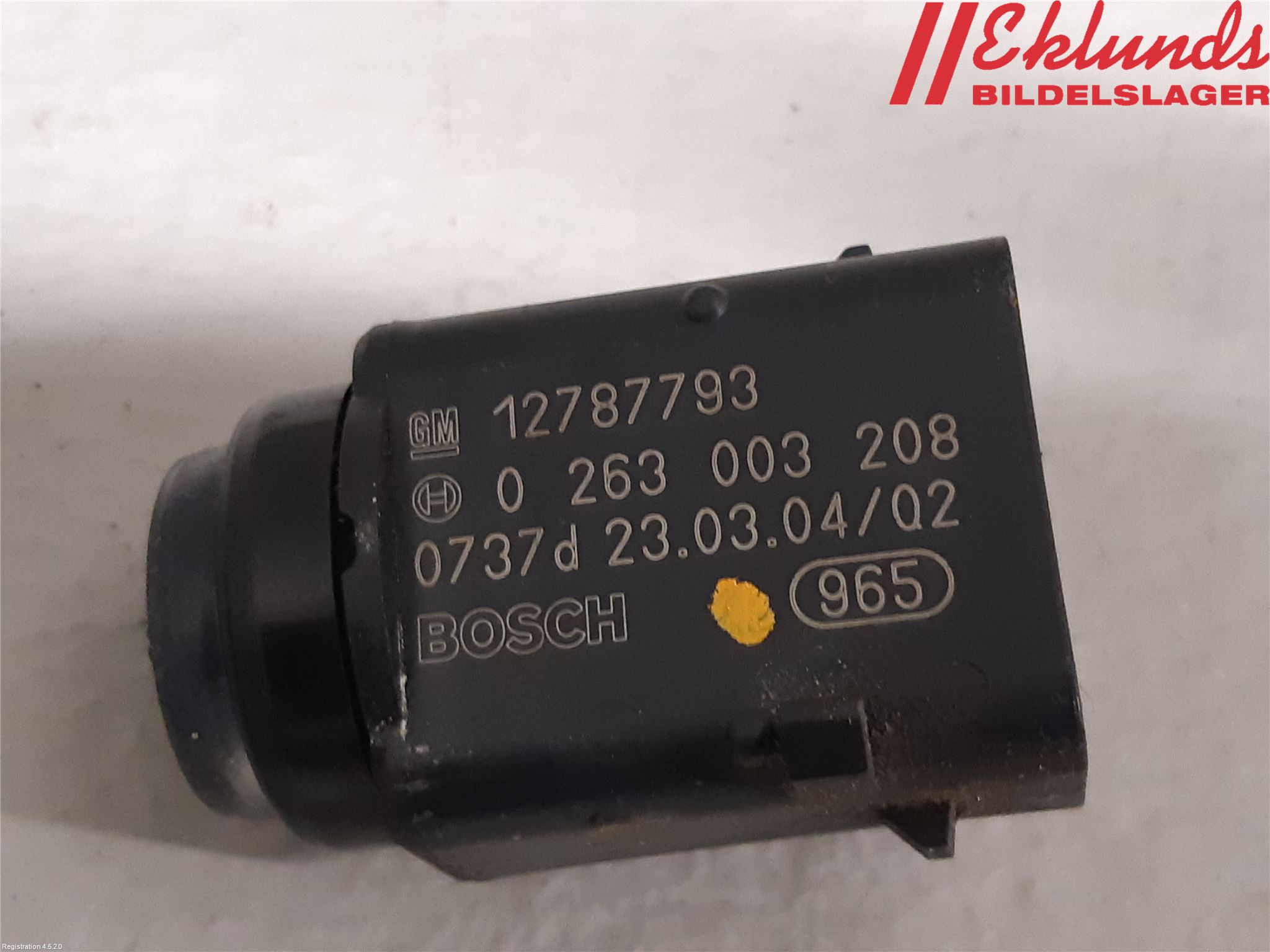 Saab 9-3 VER 2 Parkeringshjälp Backsensor