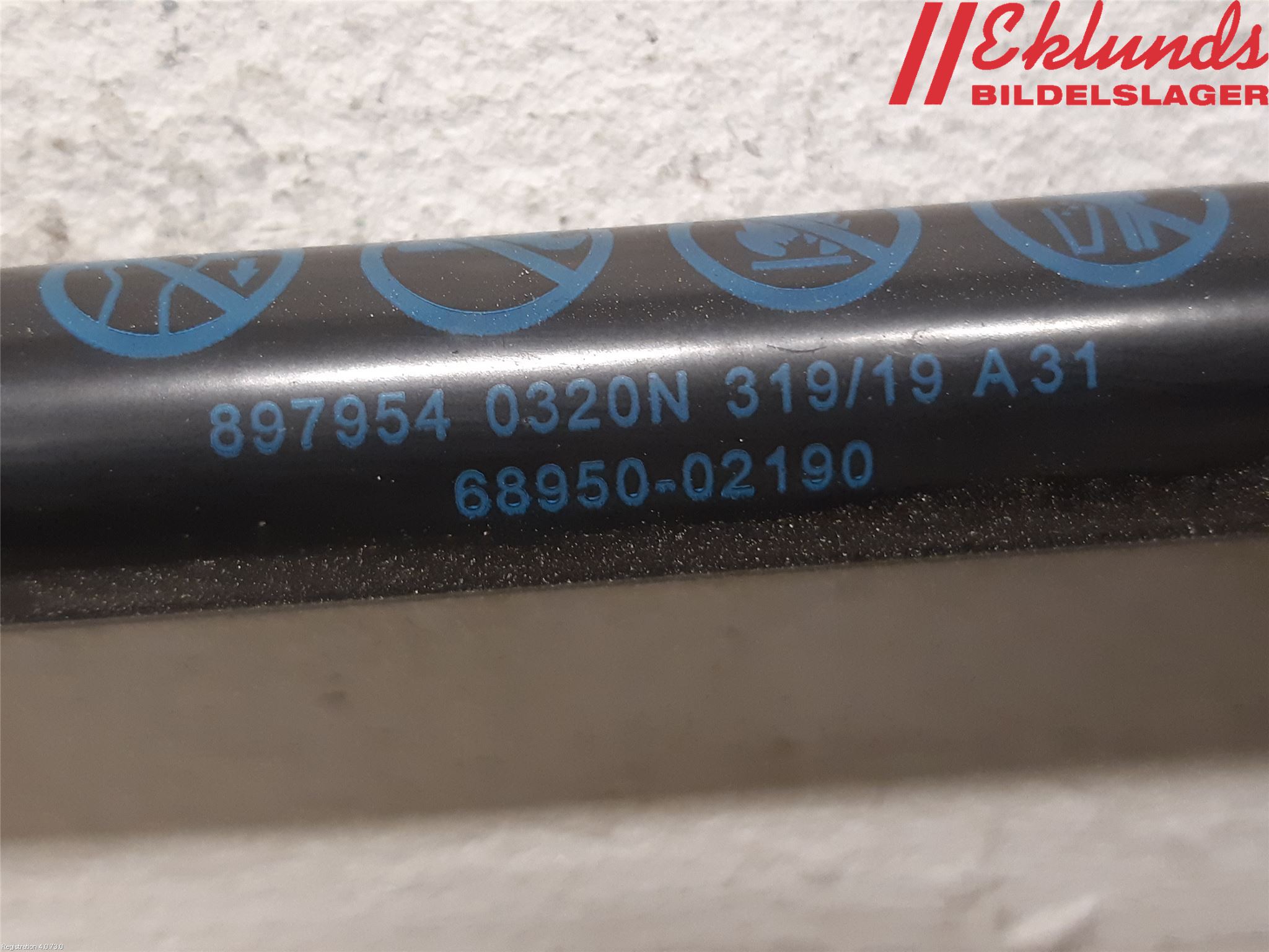 Toyota COROLLA 19- Gasfjäder Baklucka