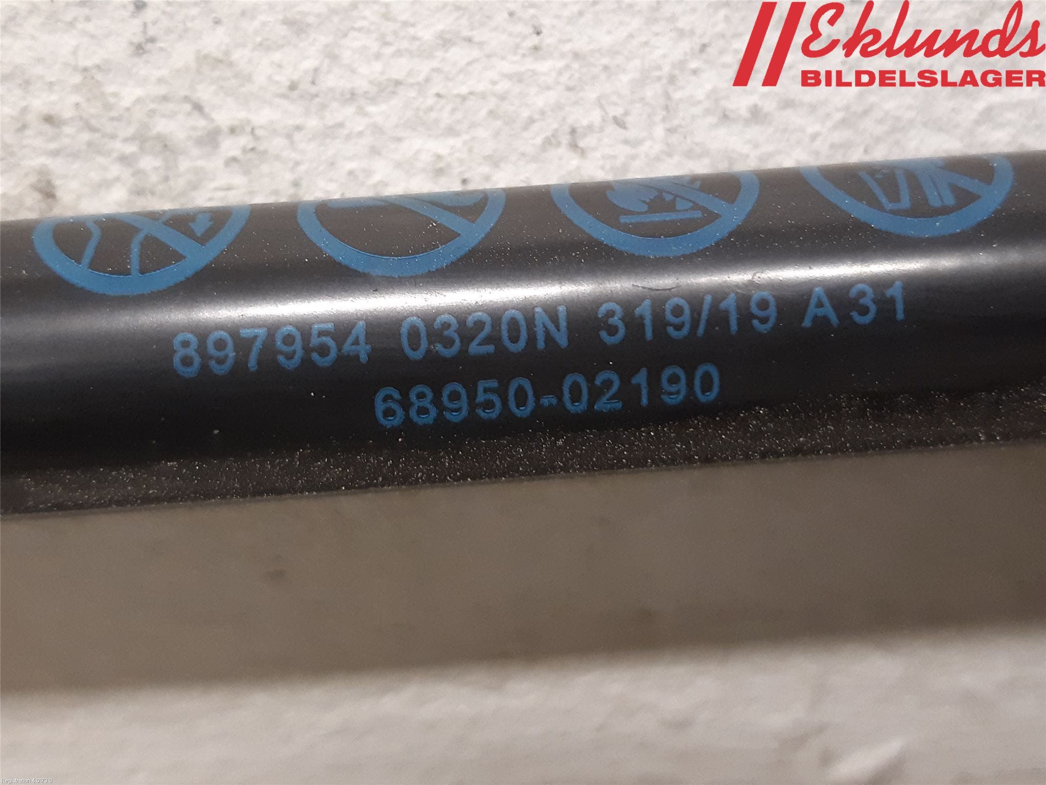 Toyota COROLLA 19- Gasfjäder Baklucka