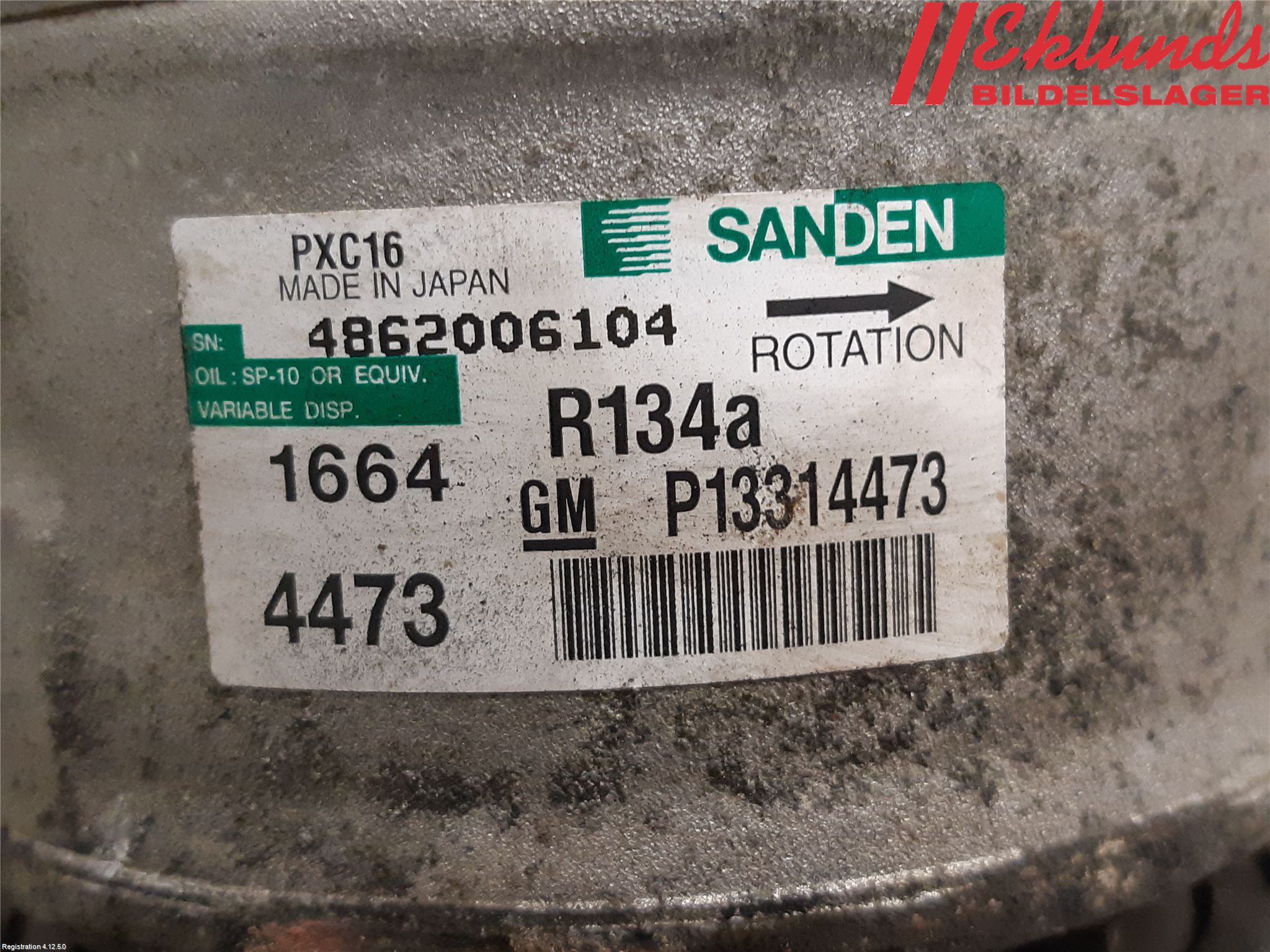 Opel INSIGNIA 09-16 Ac Kompressor