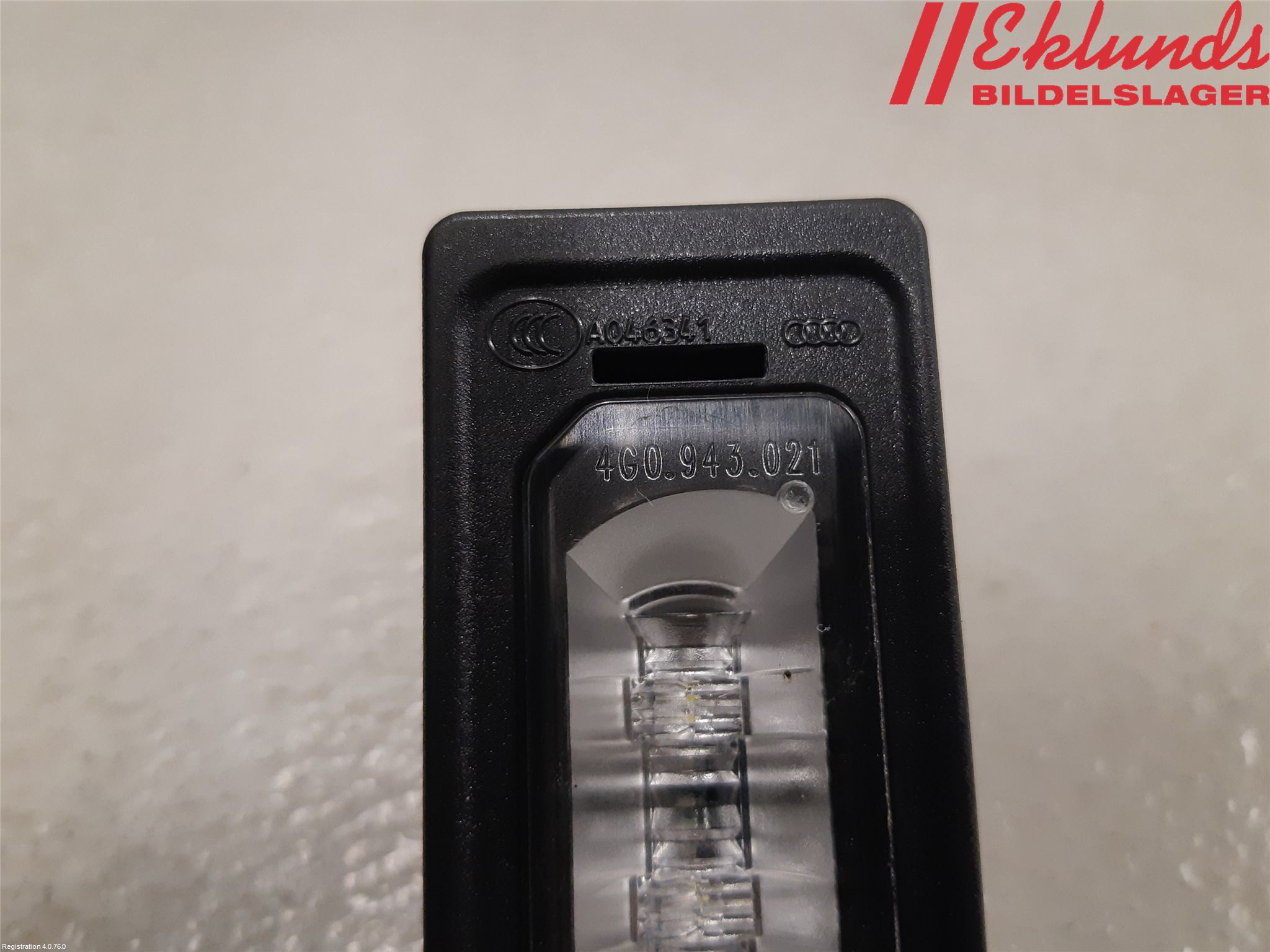 Audi A6 ALLROAD 12-18 Skylt Belysning