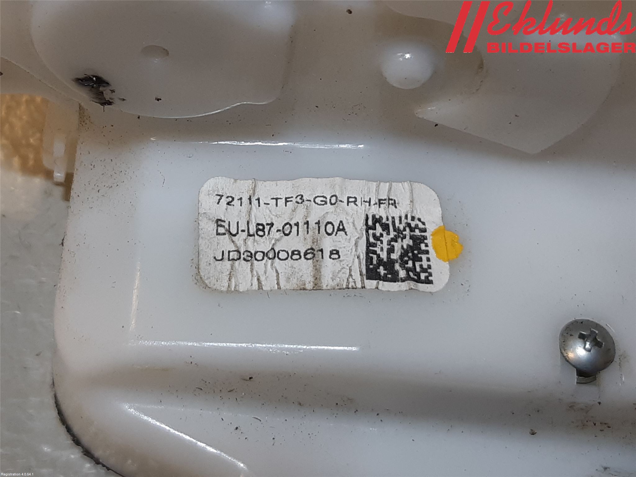 Honda JAZZ 15-20 Låskista-Dörrlås