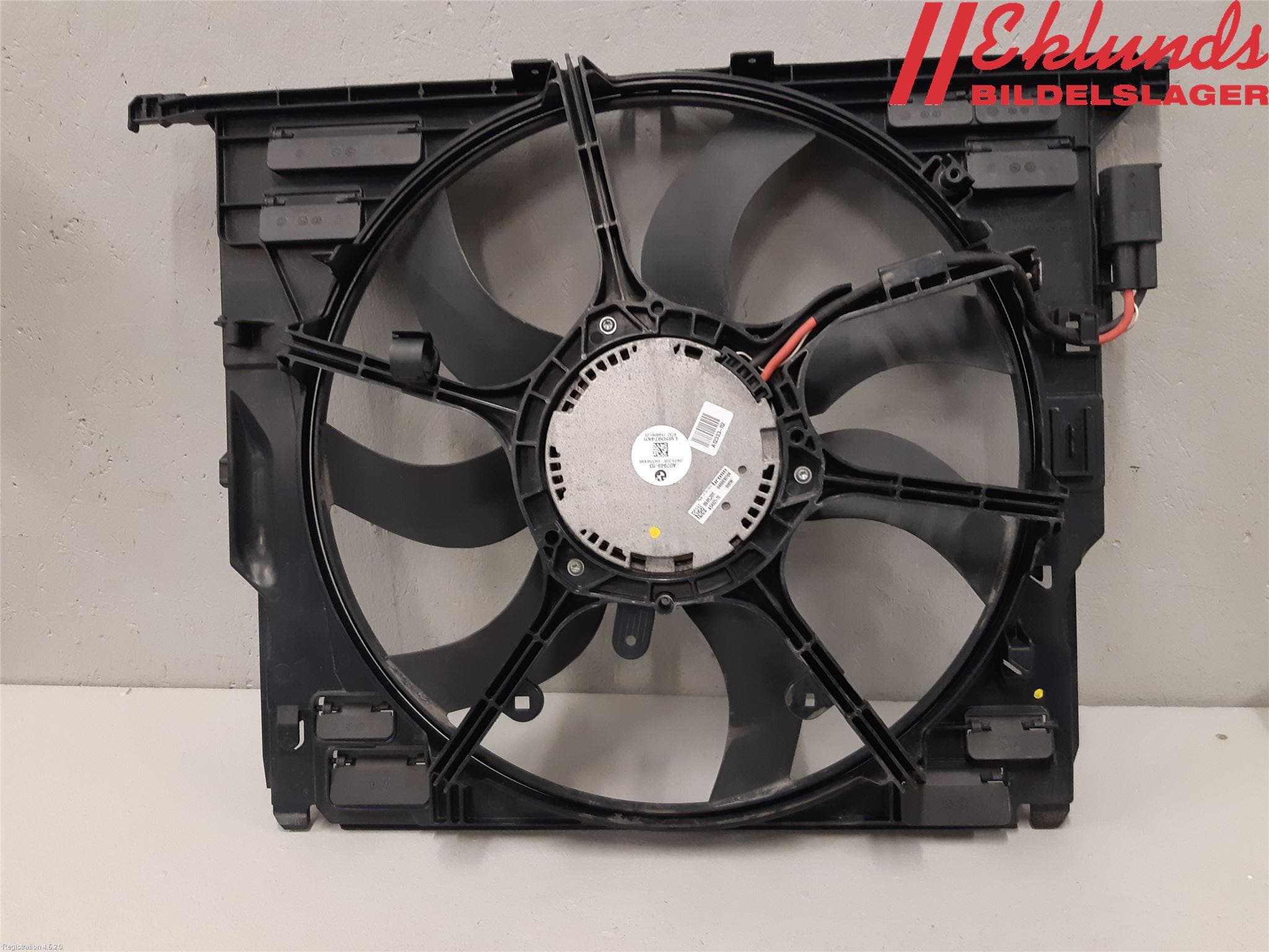 BMW 5 F10/F11/F18 09-17 Kylfläkt El