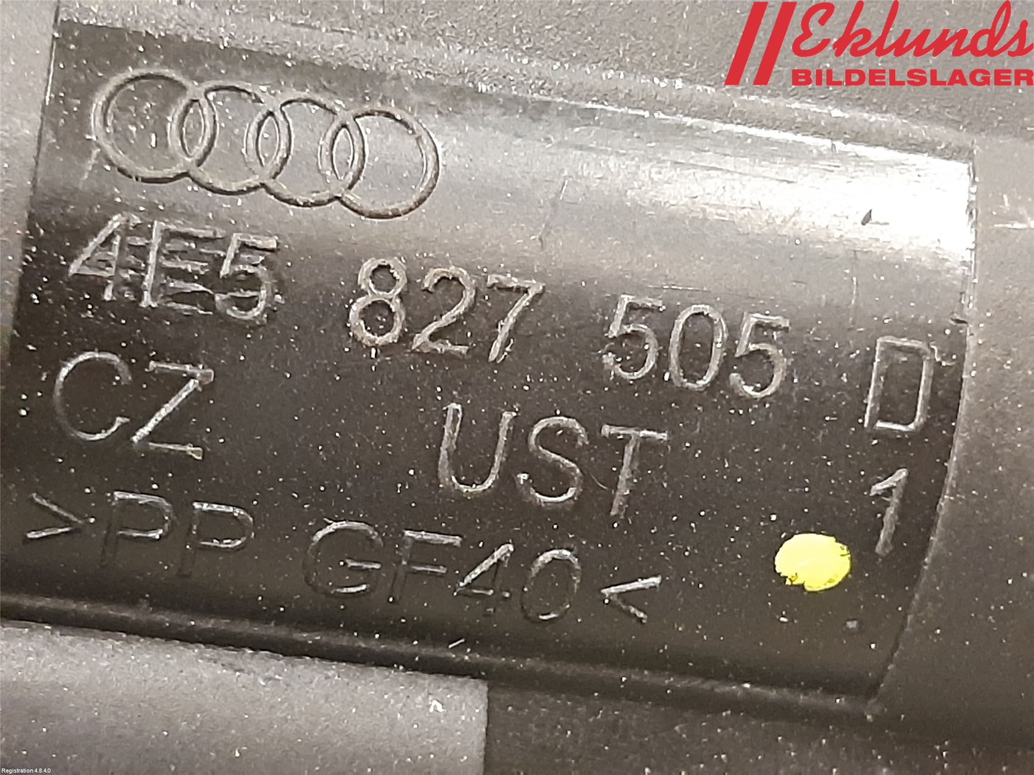 Volkswagen VW PASSAT 11-14 Låskista Baklucka