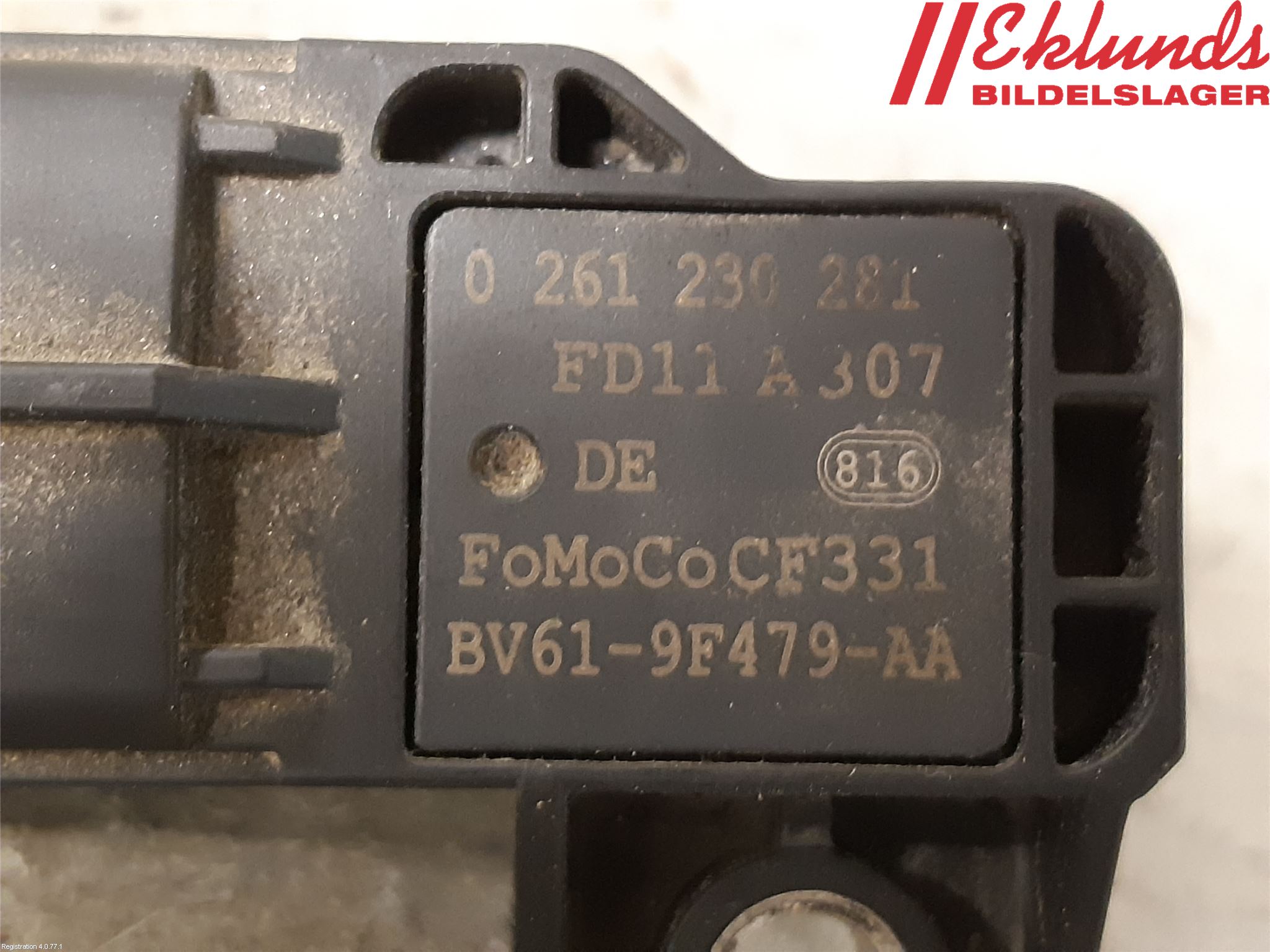 Ford KUGA 13-16 Givare Laddluftstryck