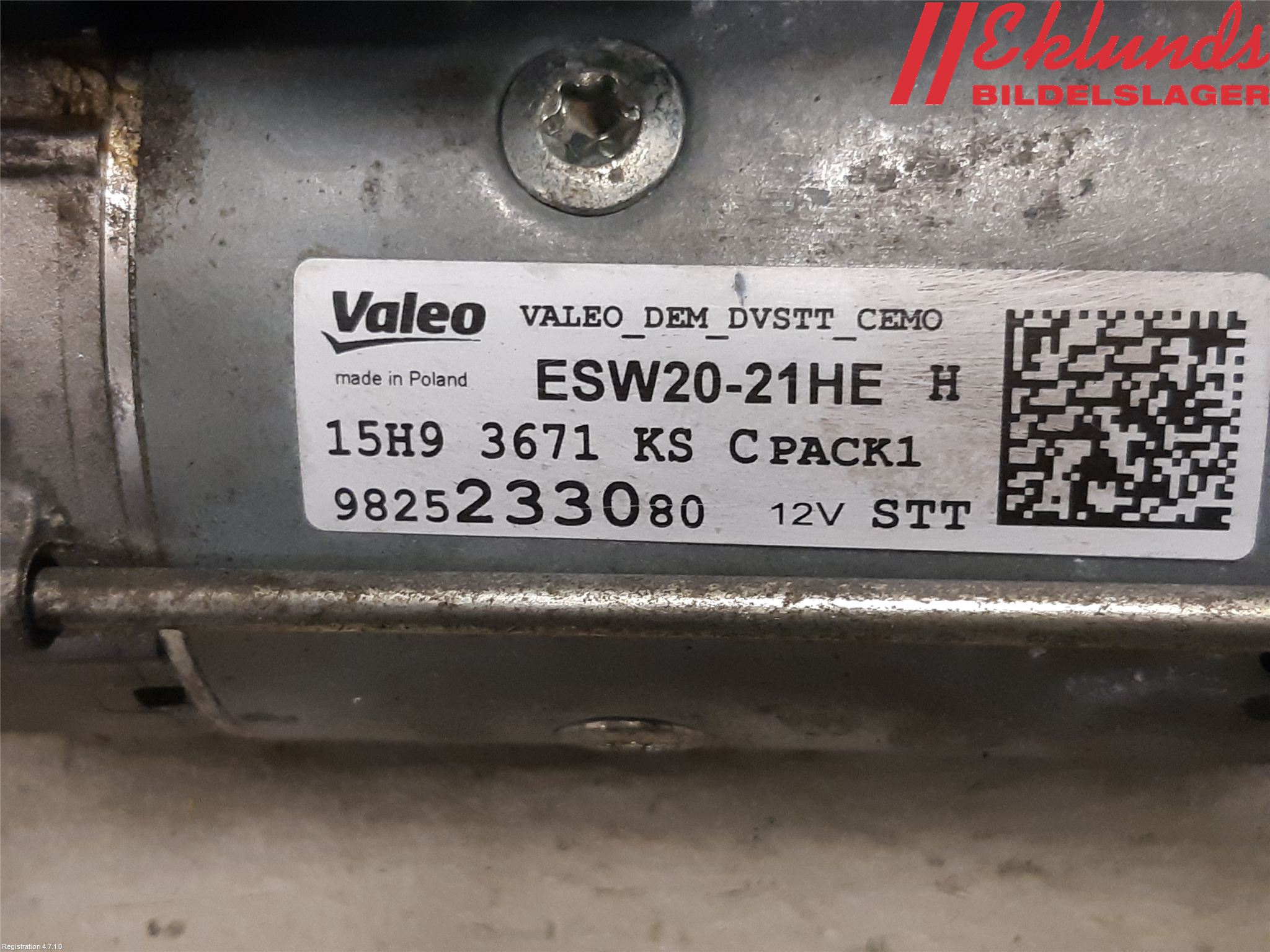Peugeot 3008 17-24 Startmotor Diesel