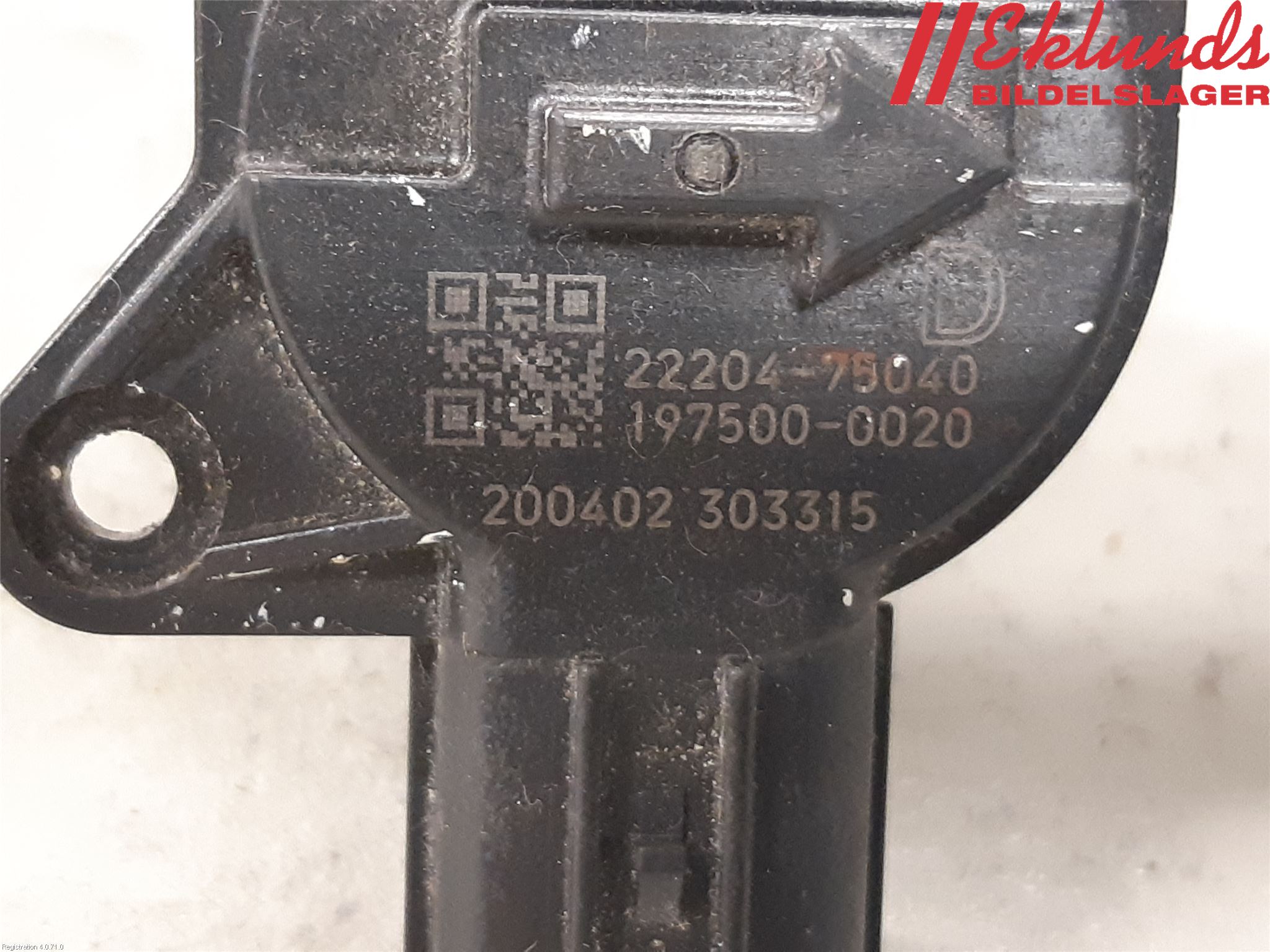 Toyota RAV4 19- Injluftmassamätare