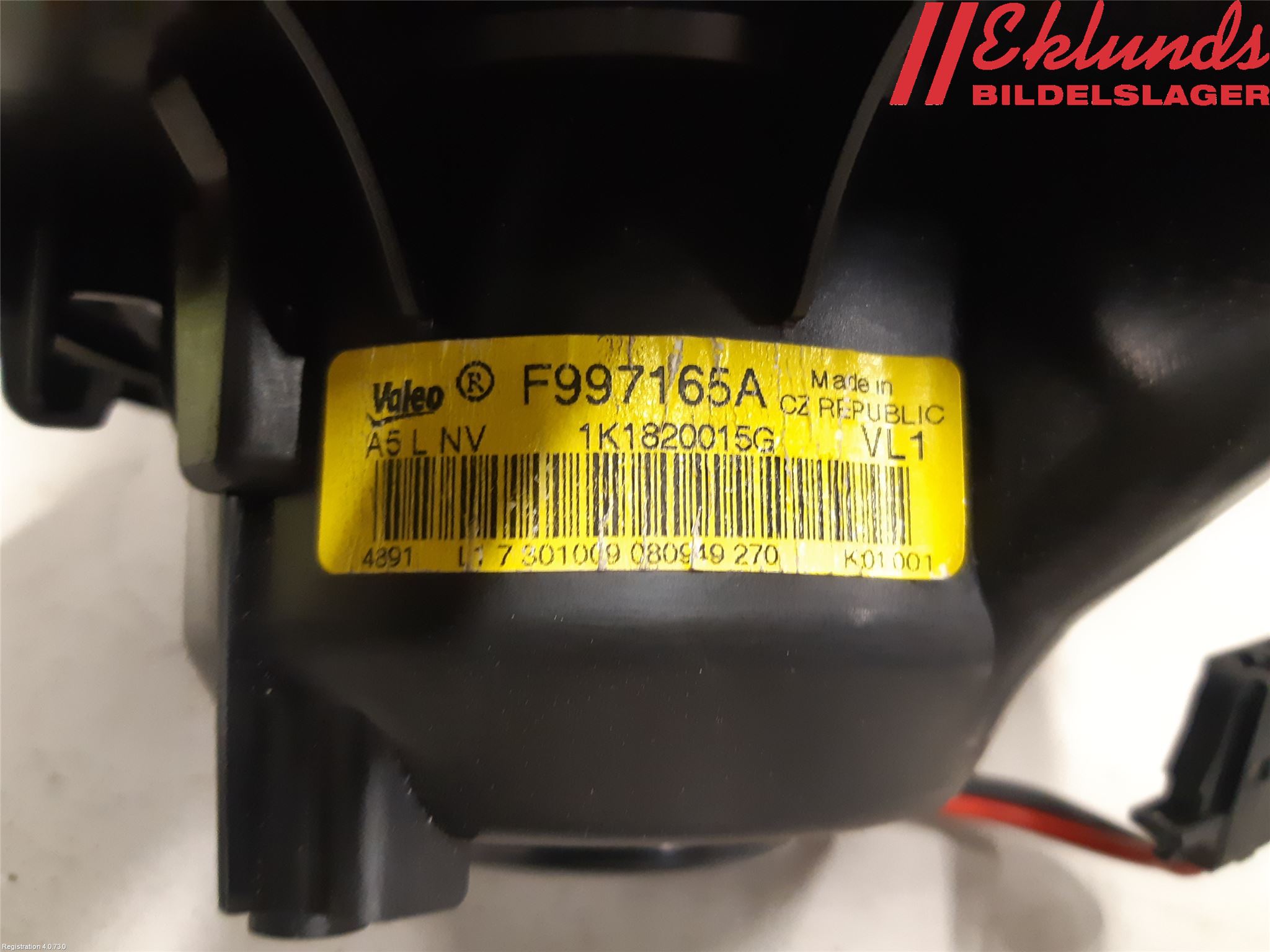 Skoda OCTAVIA (1Z) 05-13 Värmefläkt