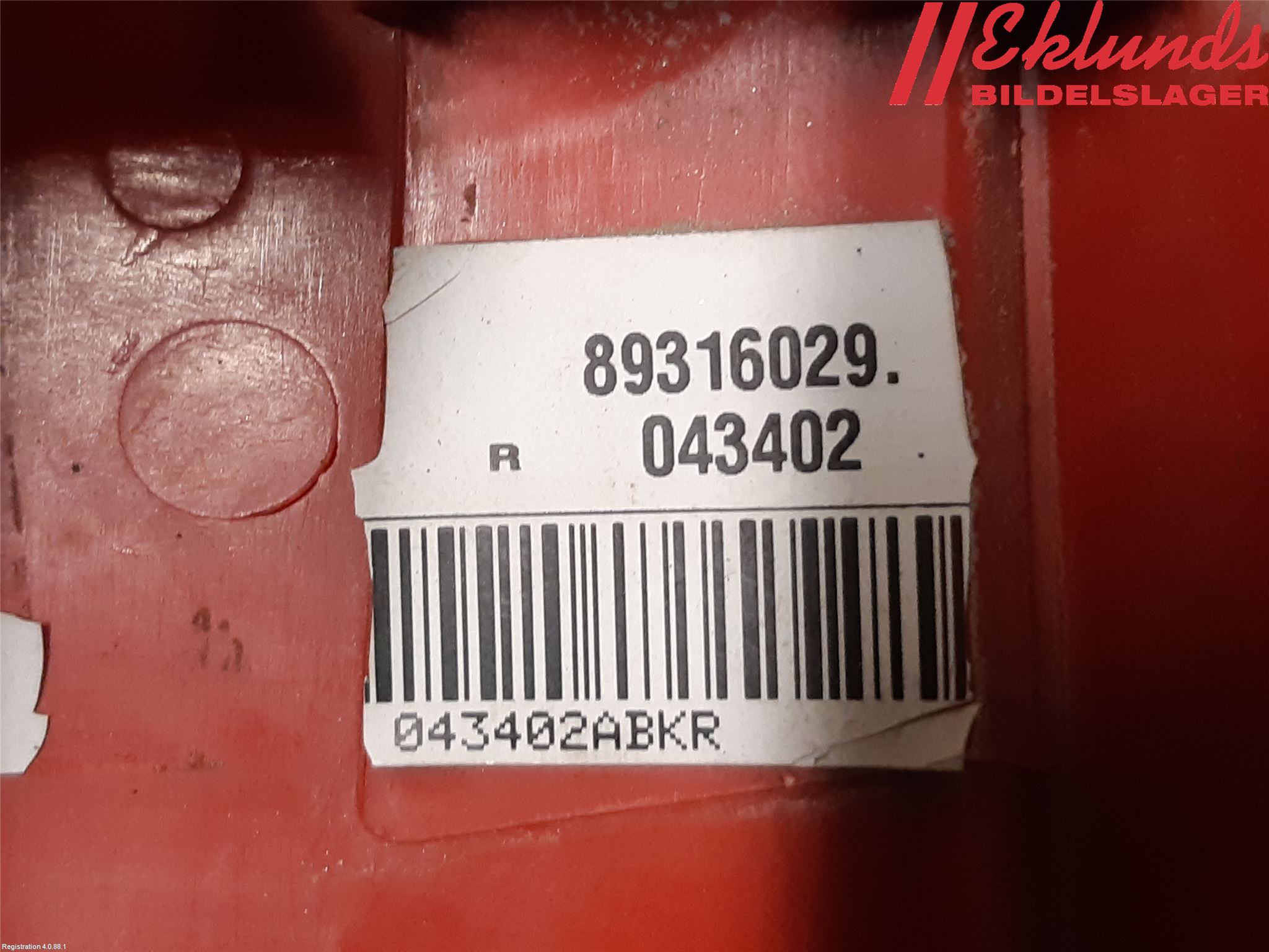 Nissan PRIMASTAR Bakljus Höger