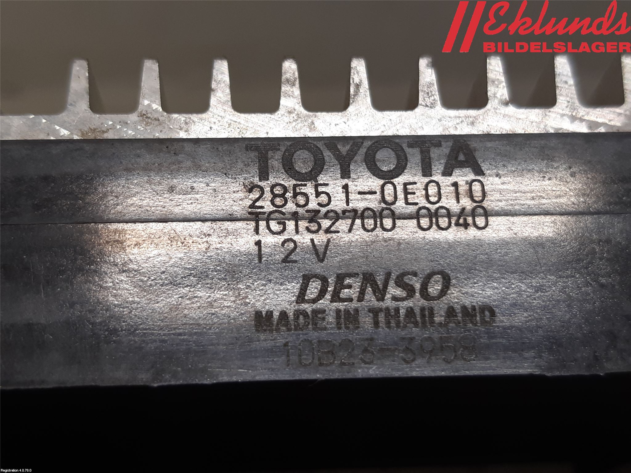 Toyota HILUX 16- Relä Glödning Diesel