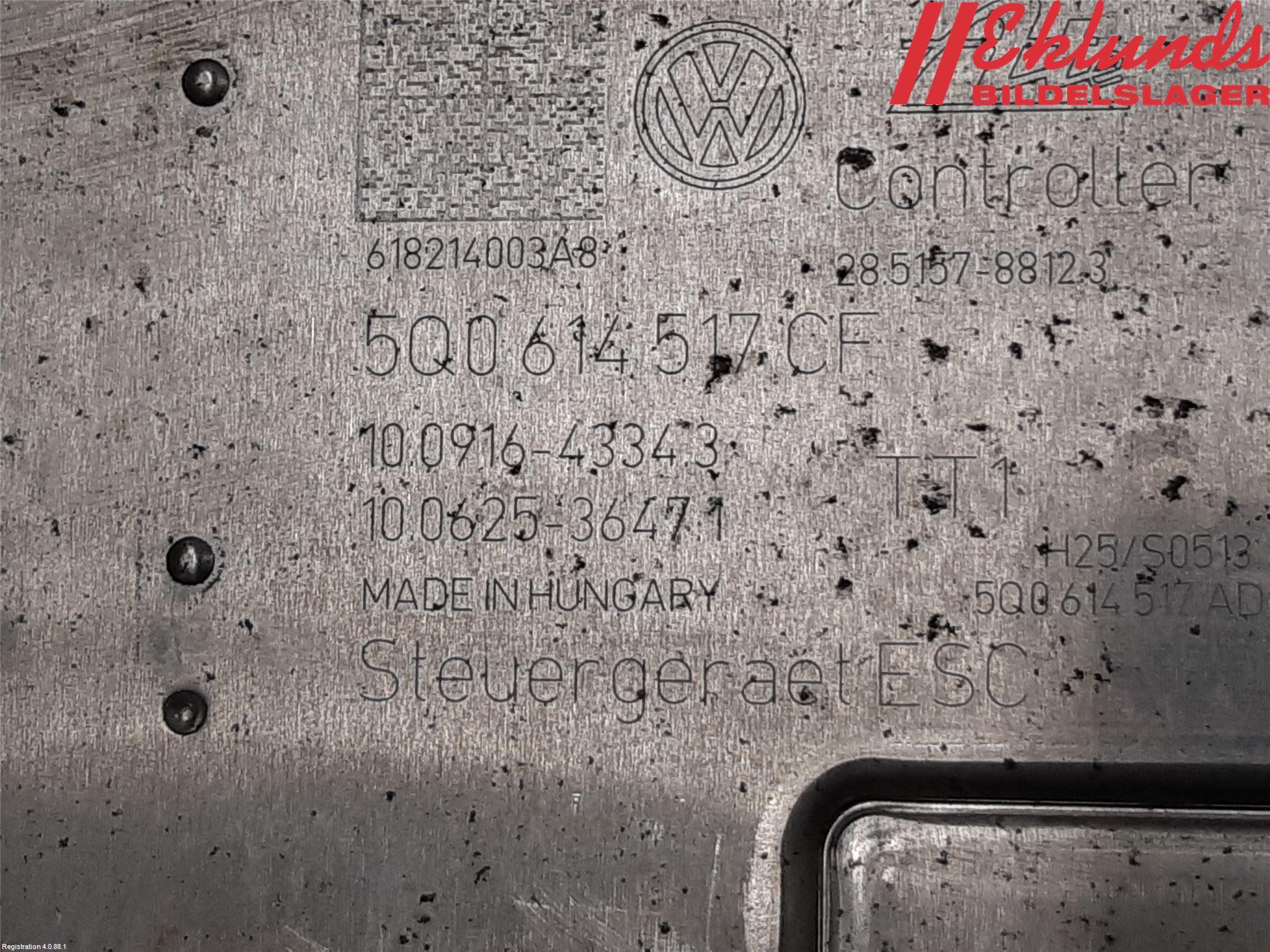 Skoda KODIAQ 17-24 Abs Hydraulaggregat