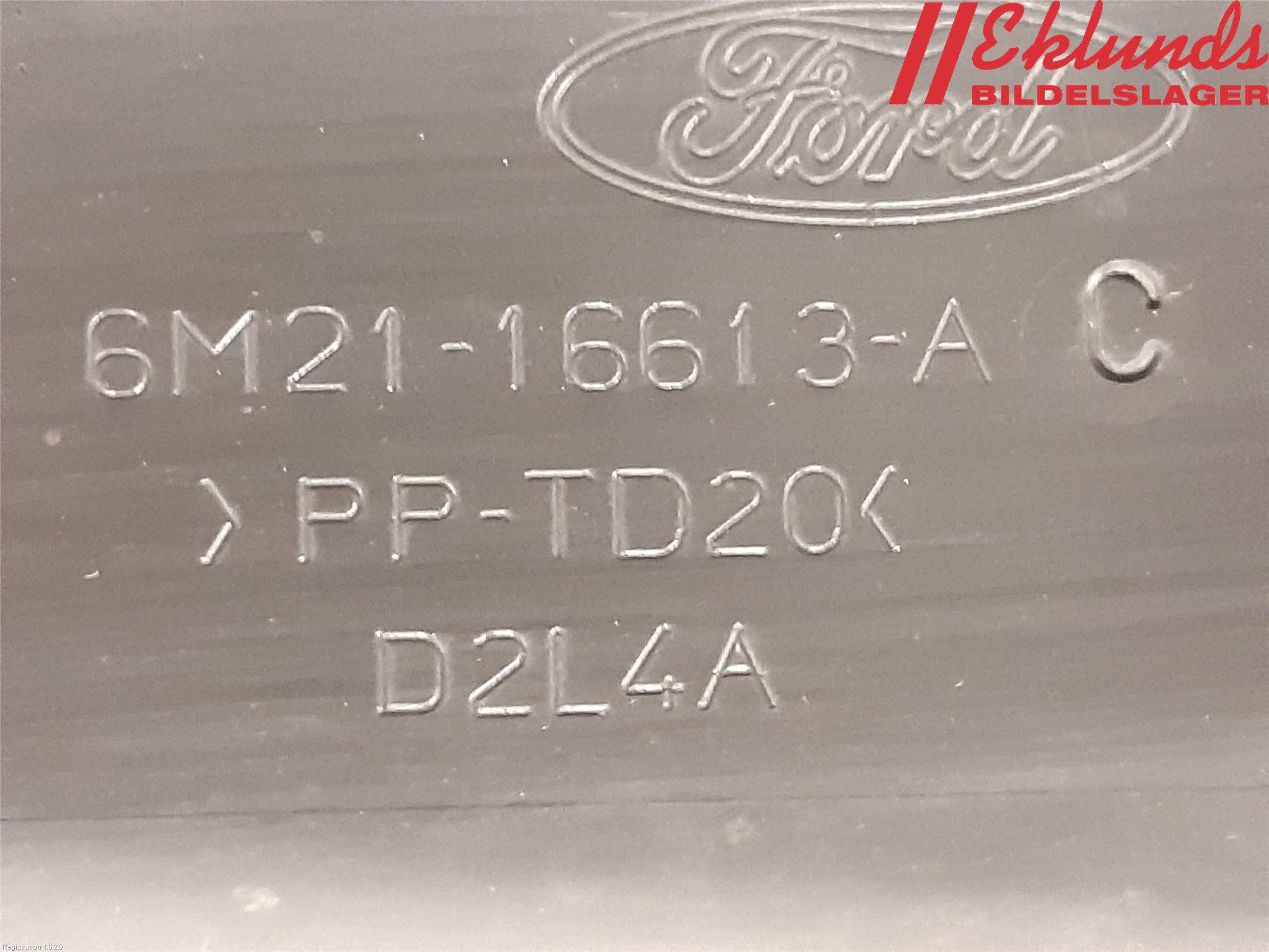 Ford MONDEO 07-15 Front Huvlåsplåt-Balk