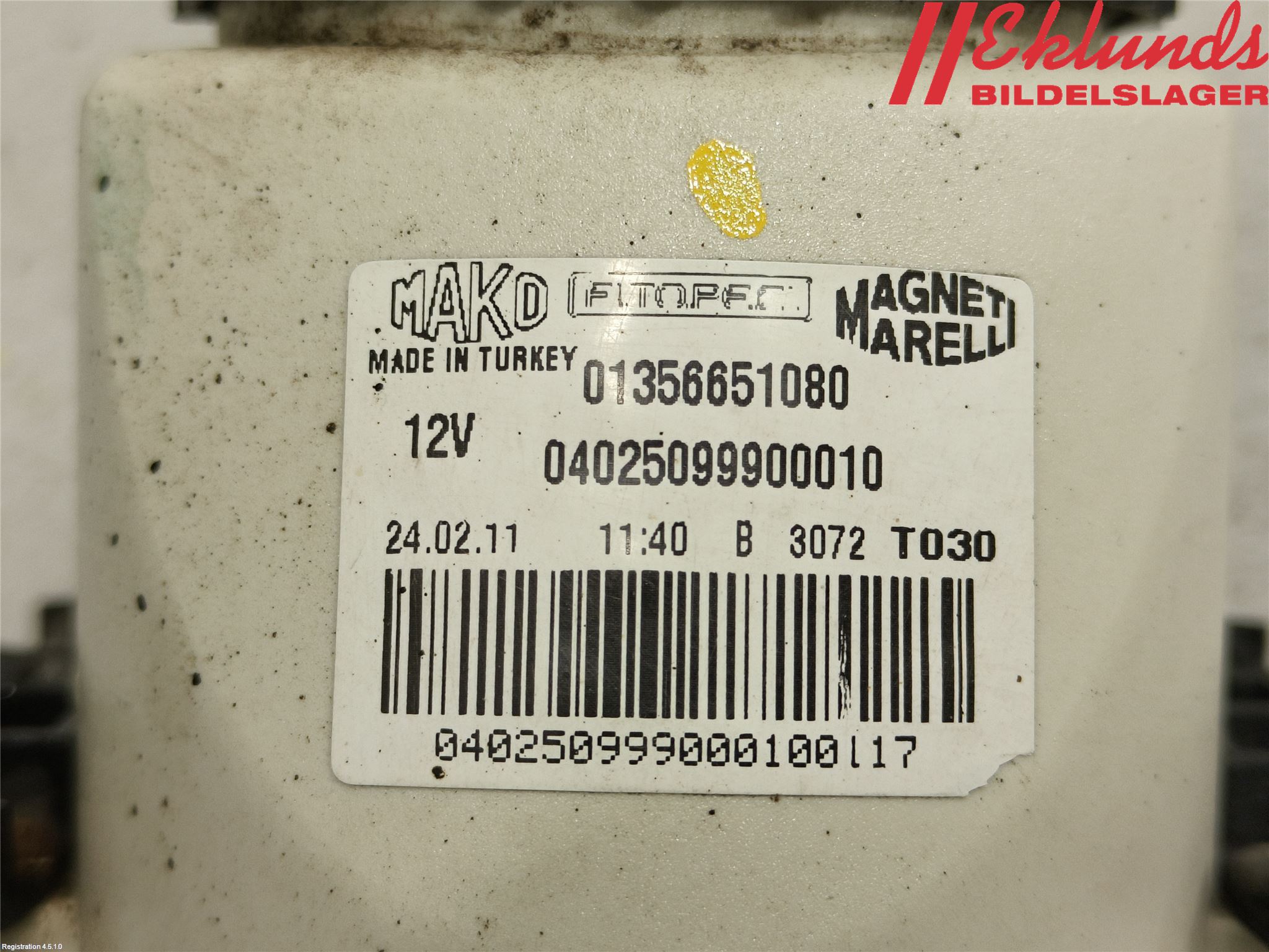 Citroen NEMO Dimljus-Varselljus Fram