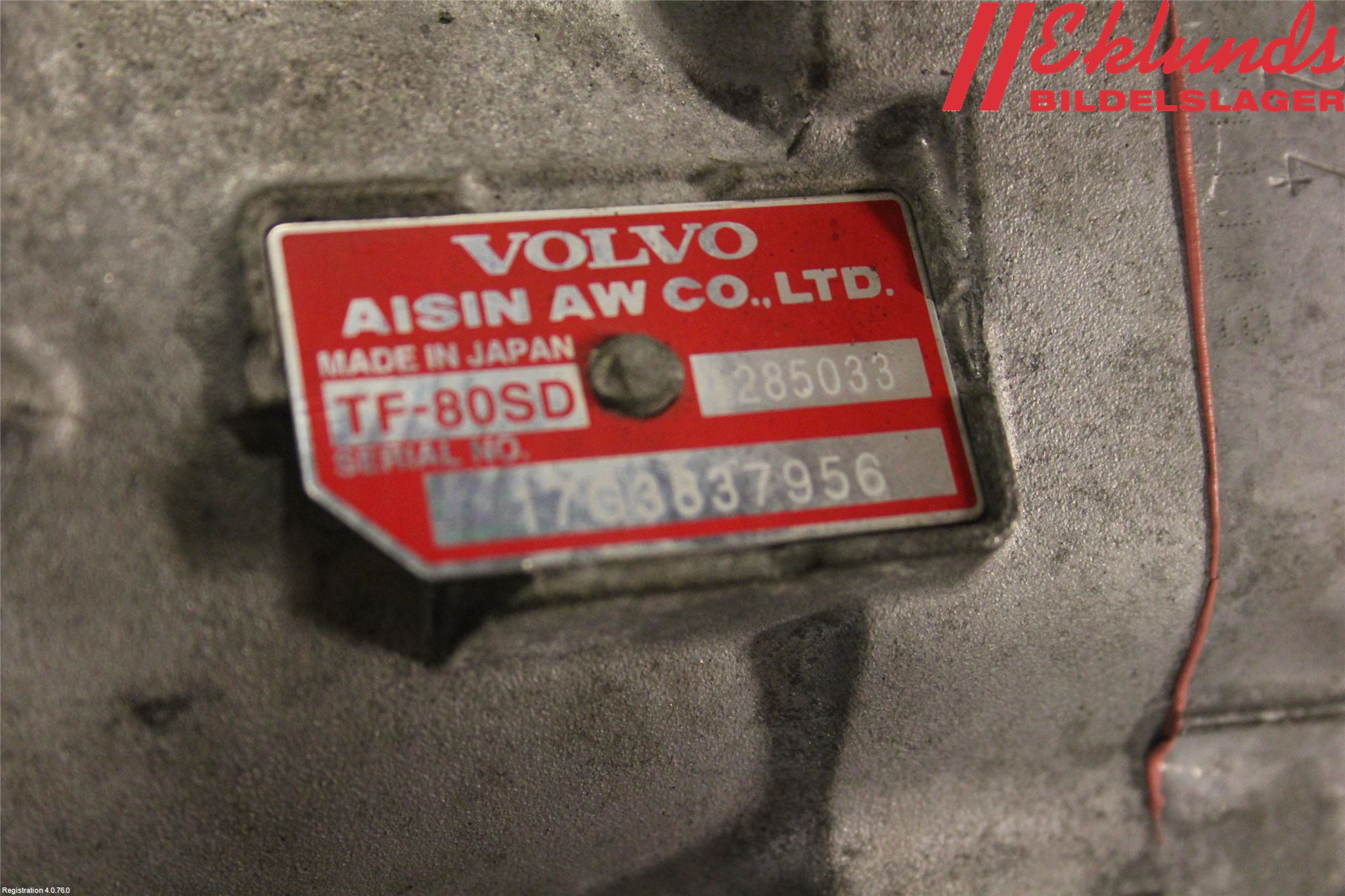 Volvo V60 14-18 Växellåda Automat