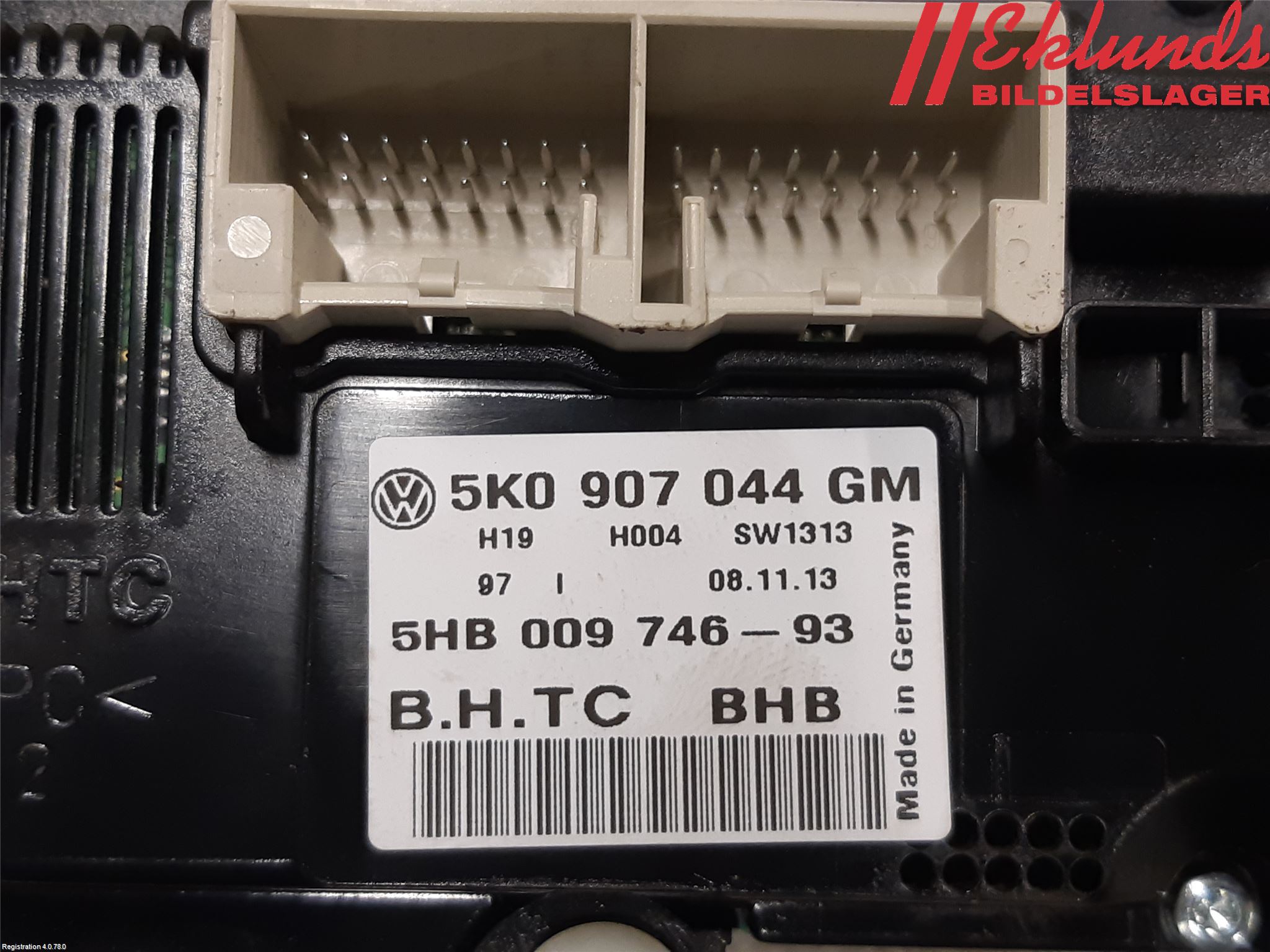 Volkswagen VW TIGUAN 07-16 Ac Styrenhet Ac Manöveren