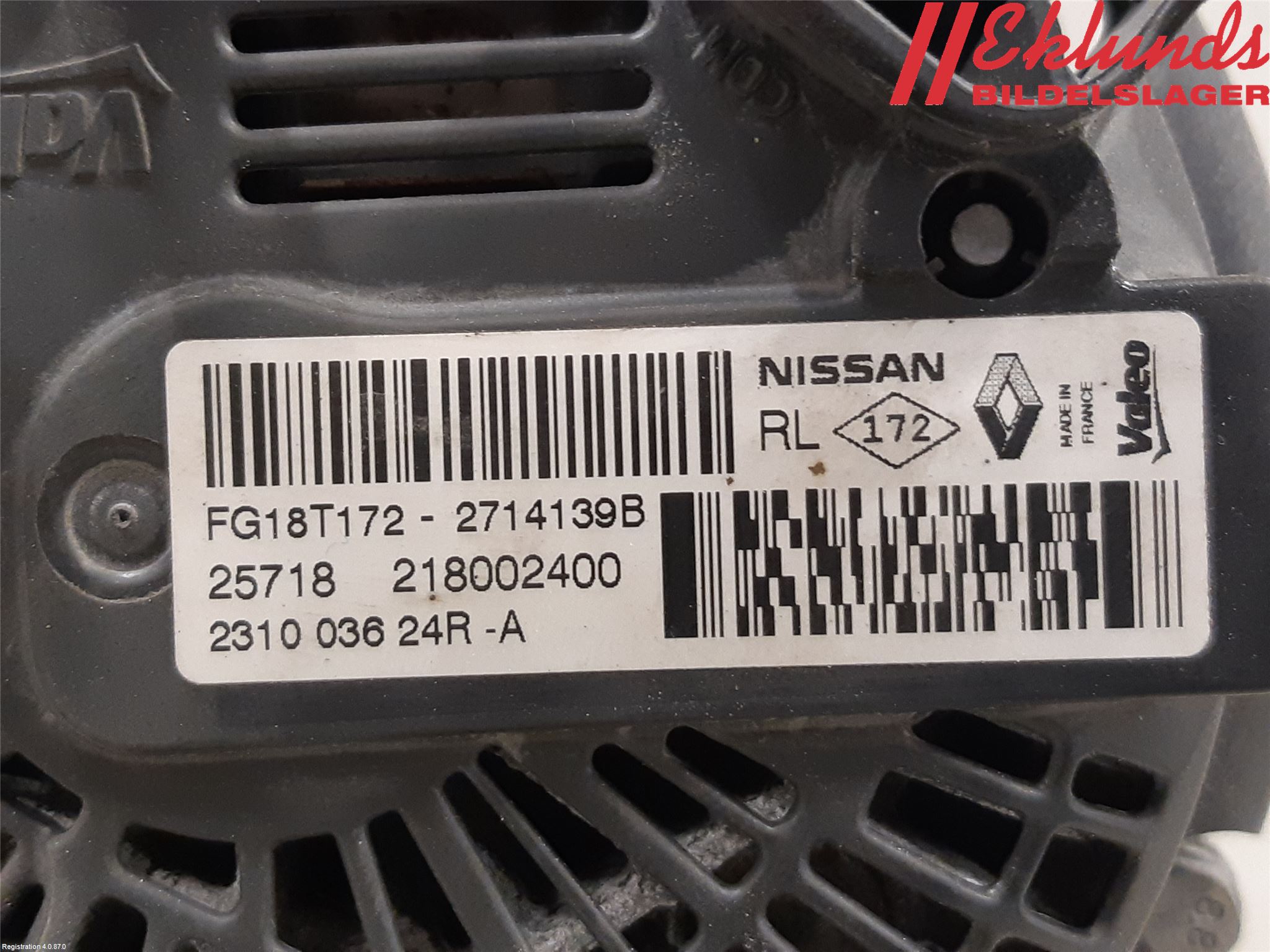 Nissan X-TRAIL 14-21 Generator