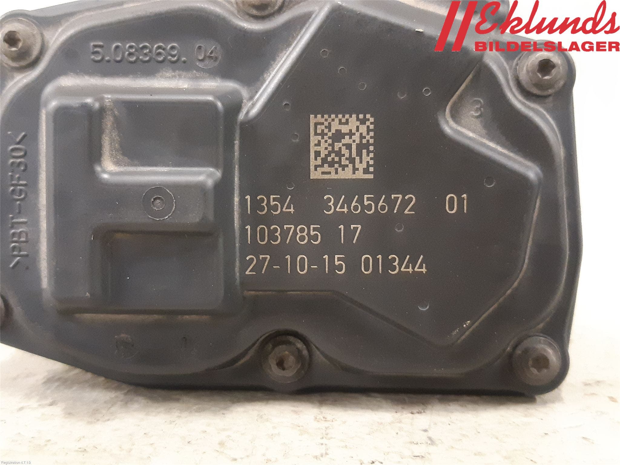 Toyota VERSO 09-18 Injspjällhus