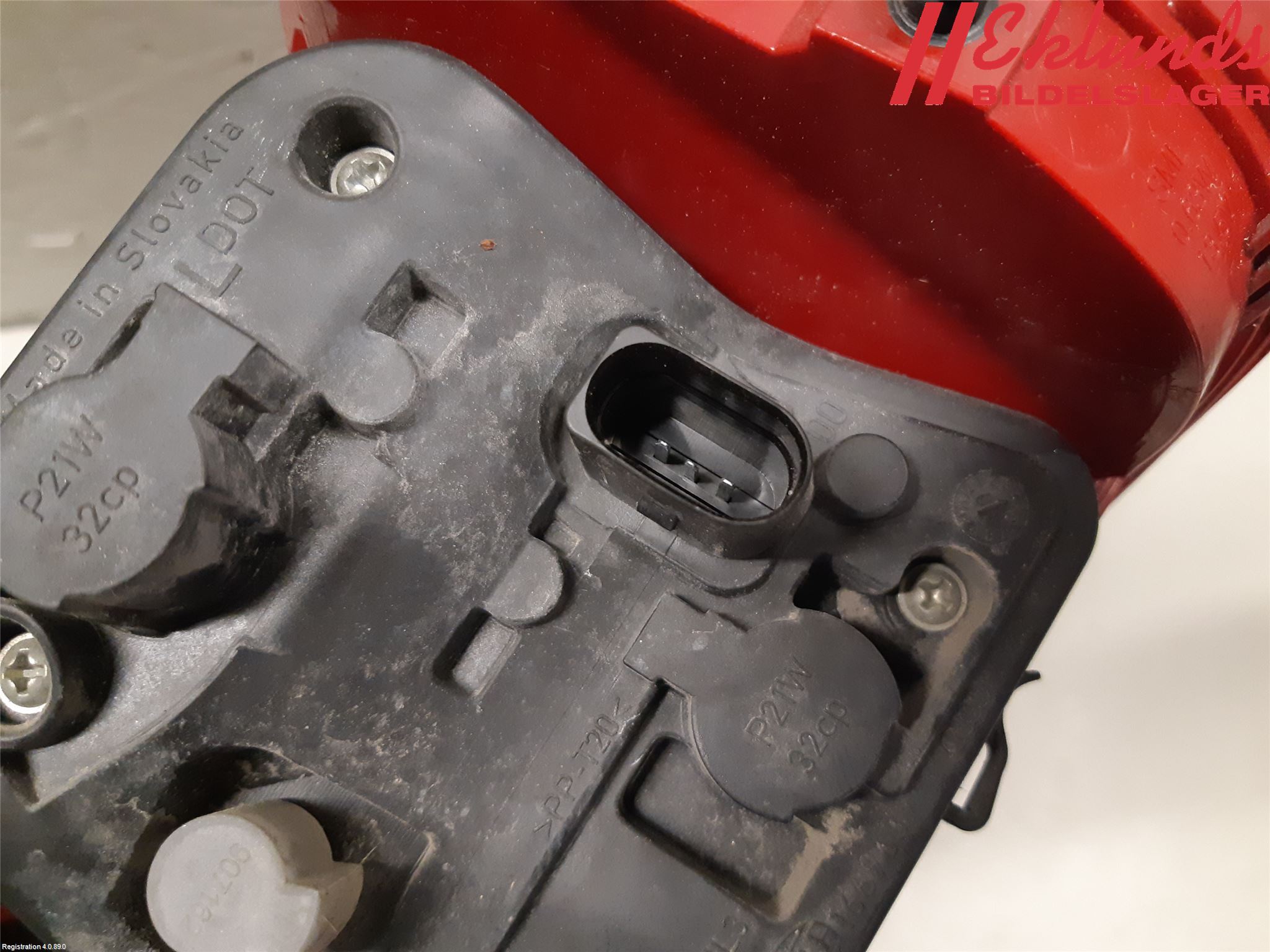 Audi A4/S4 08-11 Bakljus Vänster