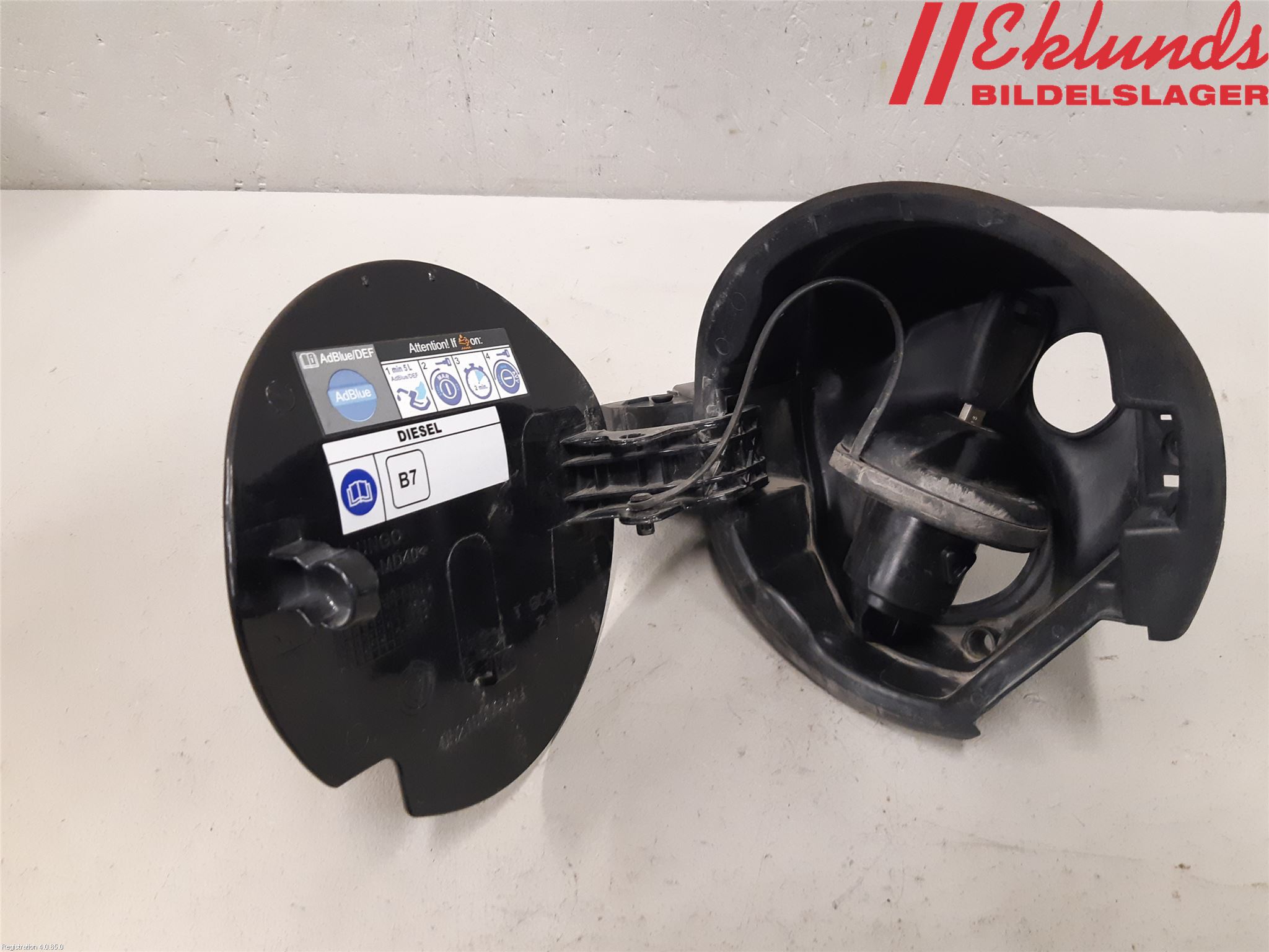 Fiat DOBLO CARGO Tanklucka