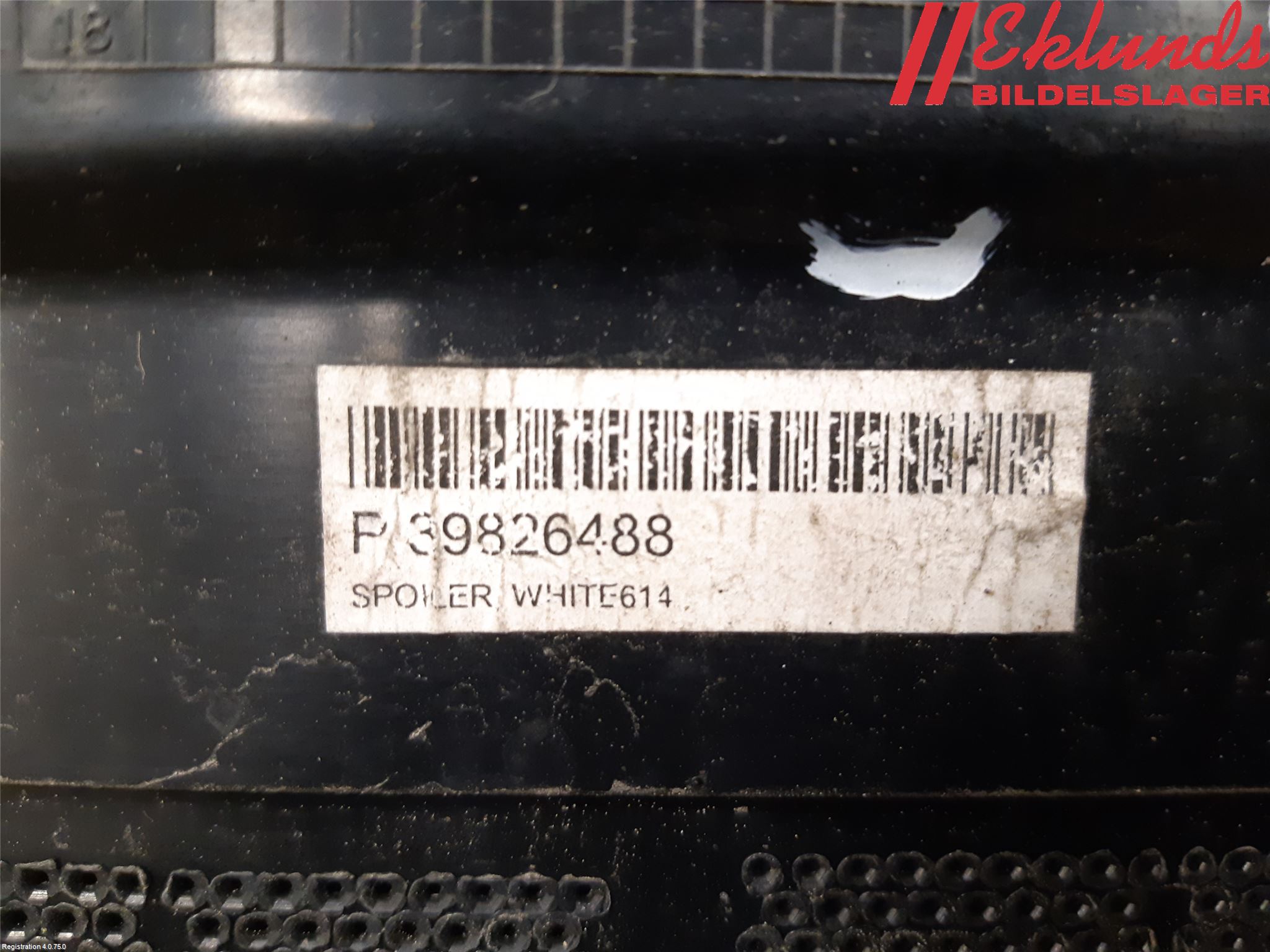 Volvo V60 14-18 Spoiler Baklucka