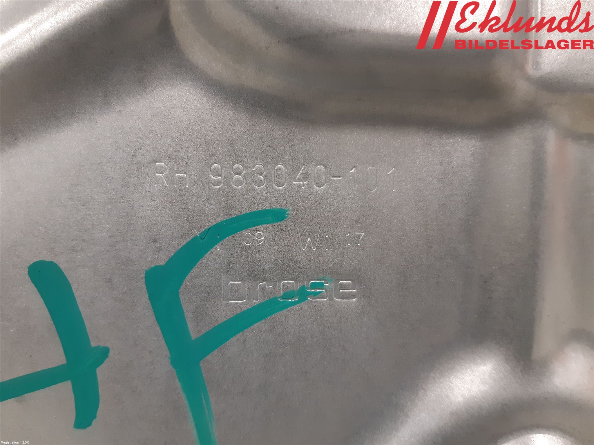 Volvo S80 07-13 Fönsterhiss El Kompl