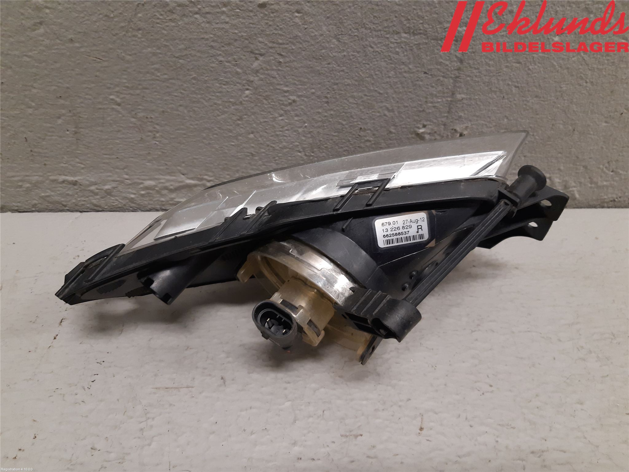 Opel INSIGNIA 09-16 Dimljus-Varselljus Fram