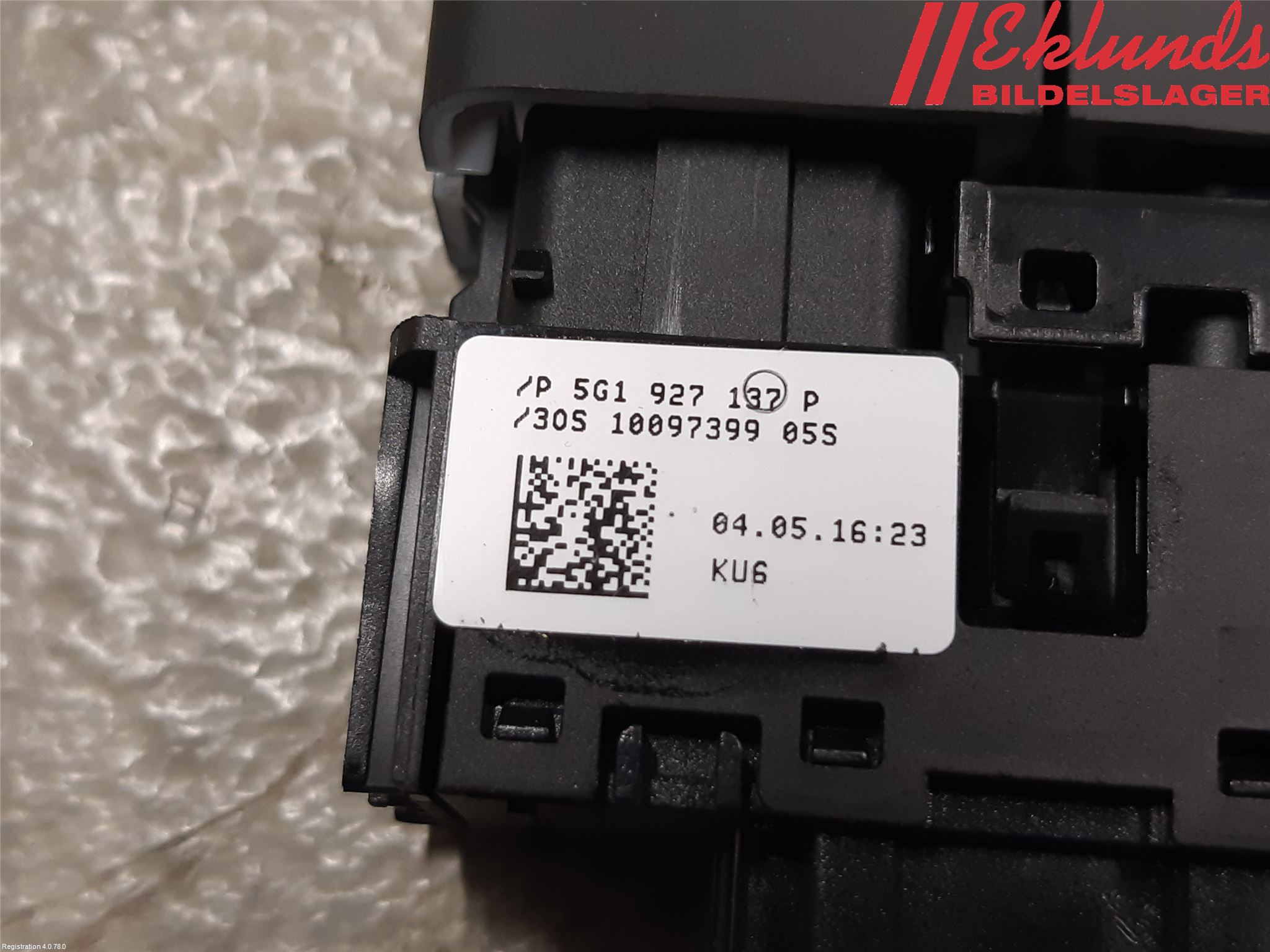 Volkswagen VW GOLF / E-GOLF VII 13-20 Strömställare Multifunktion