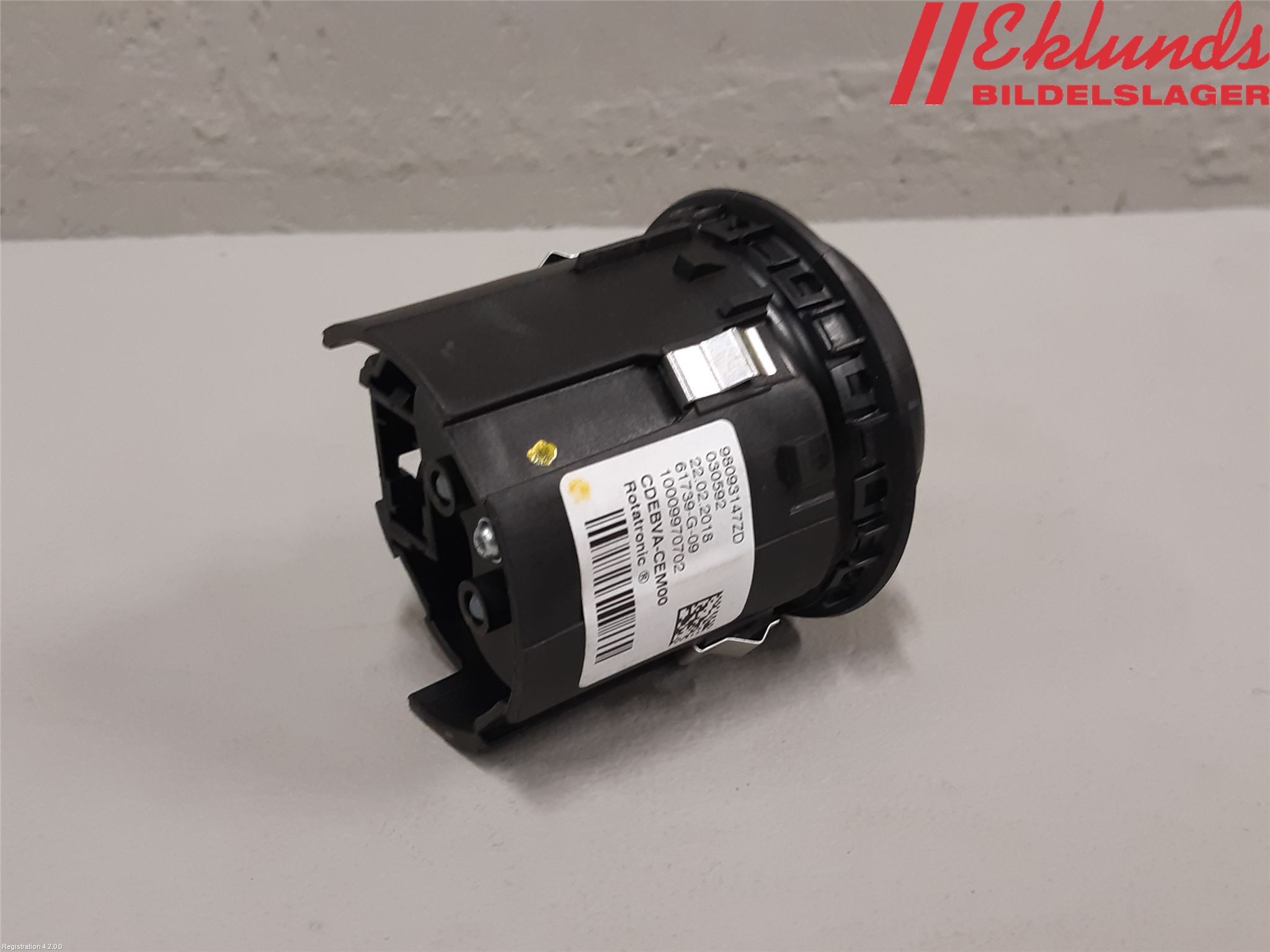 Citroen JUMPY/E-JUMPY 16- Strömställare Växellåda