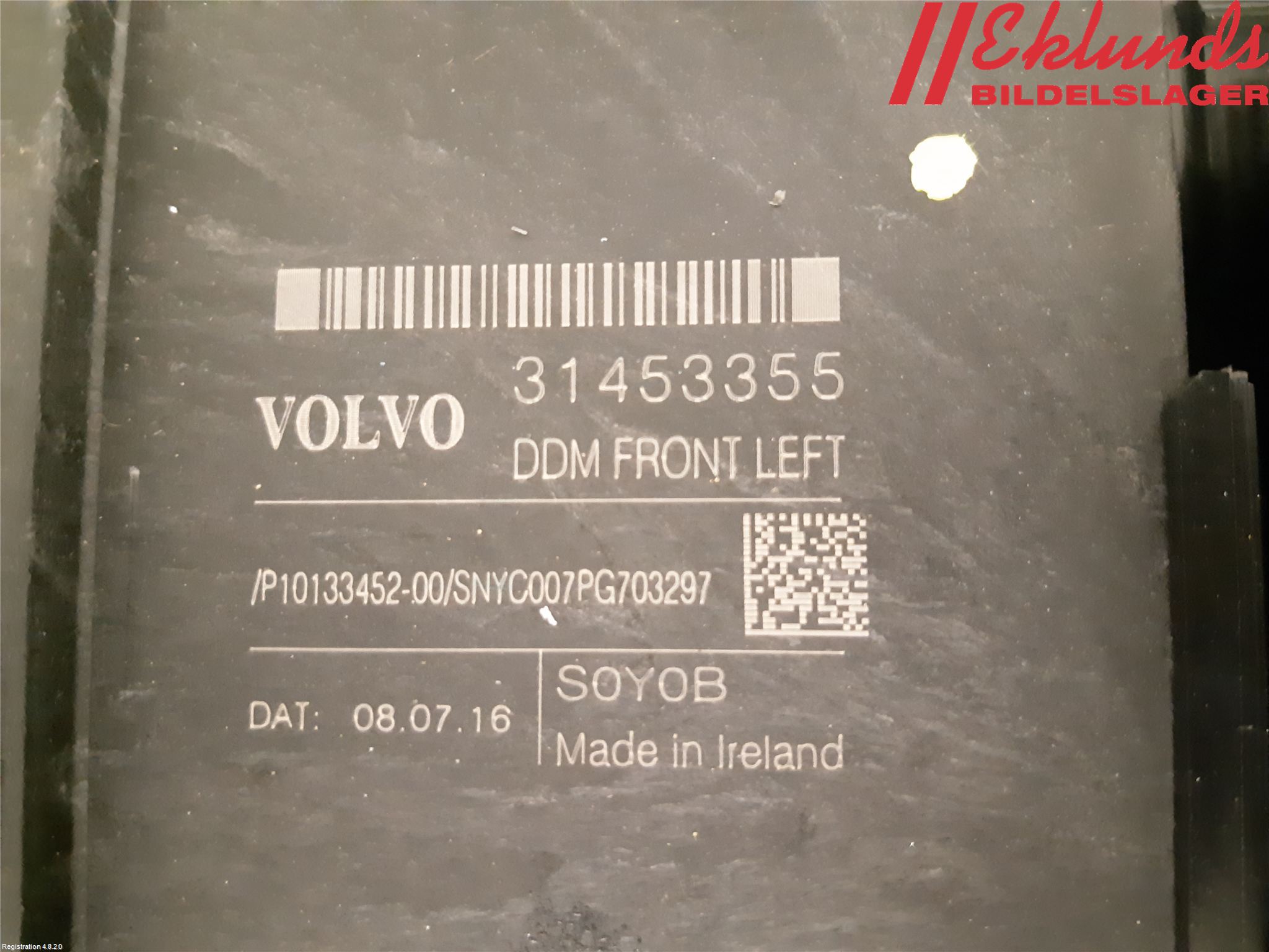 Volvo XC90/RECHARGE 16- Fönsterhiss El Kompl